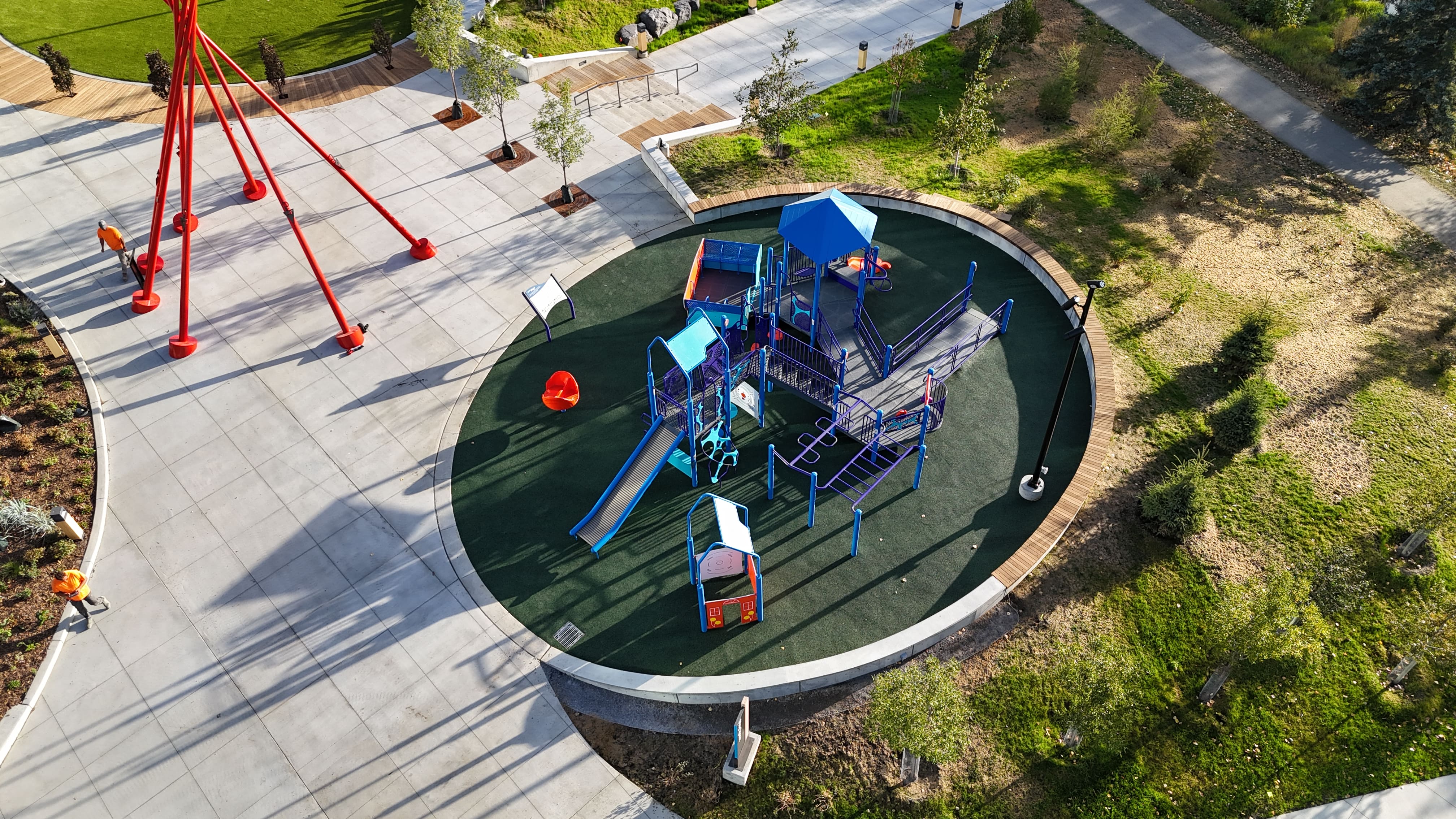 Inspire Playground in Airdrie, AB - playground equipment and play structures
