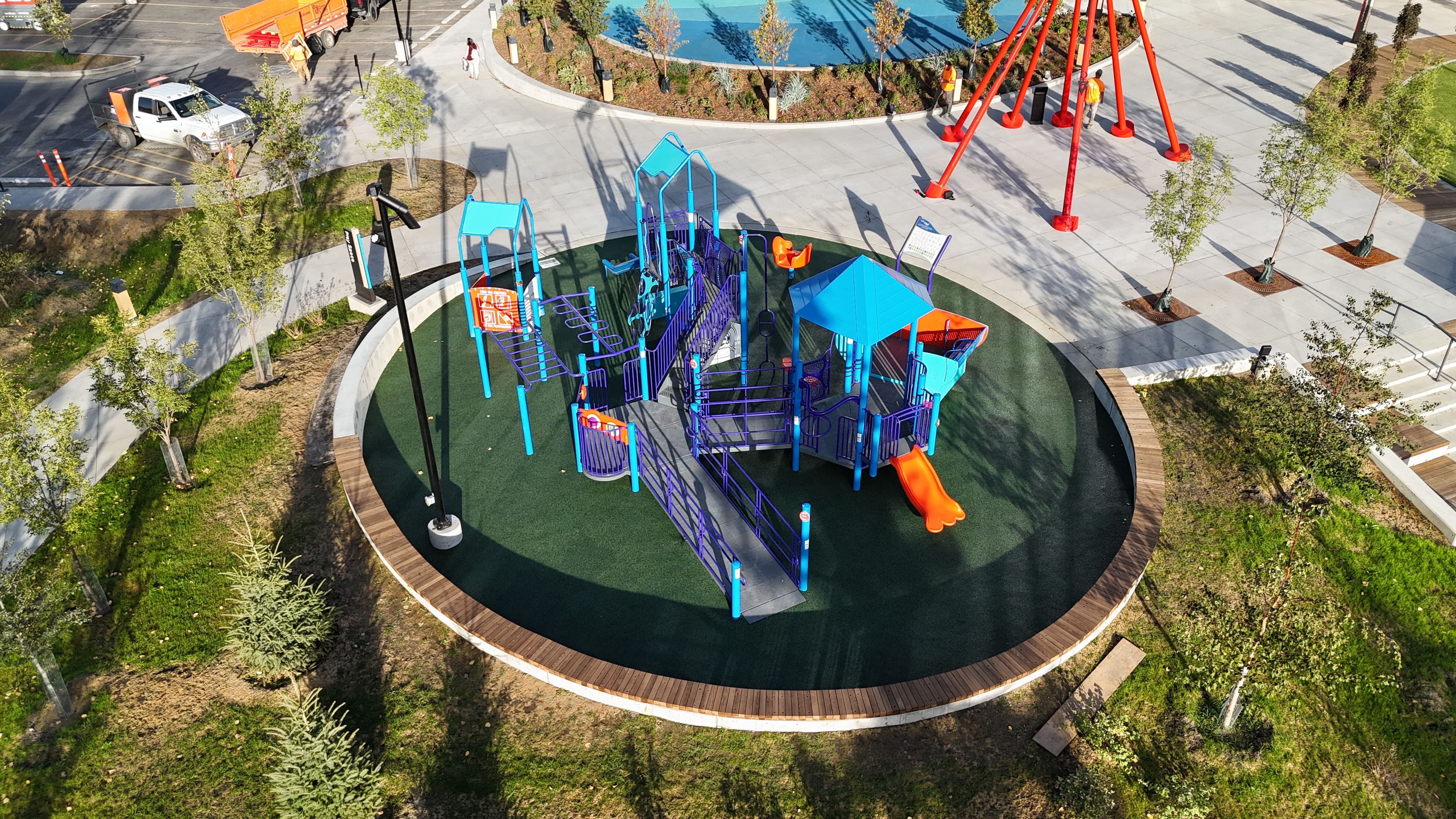 Inspire Playground in Airdrie, AB - playground equipment and play structures