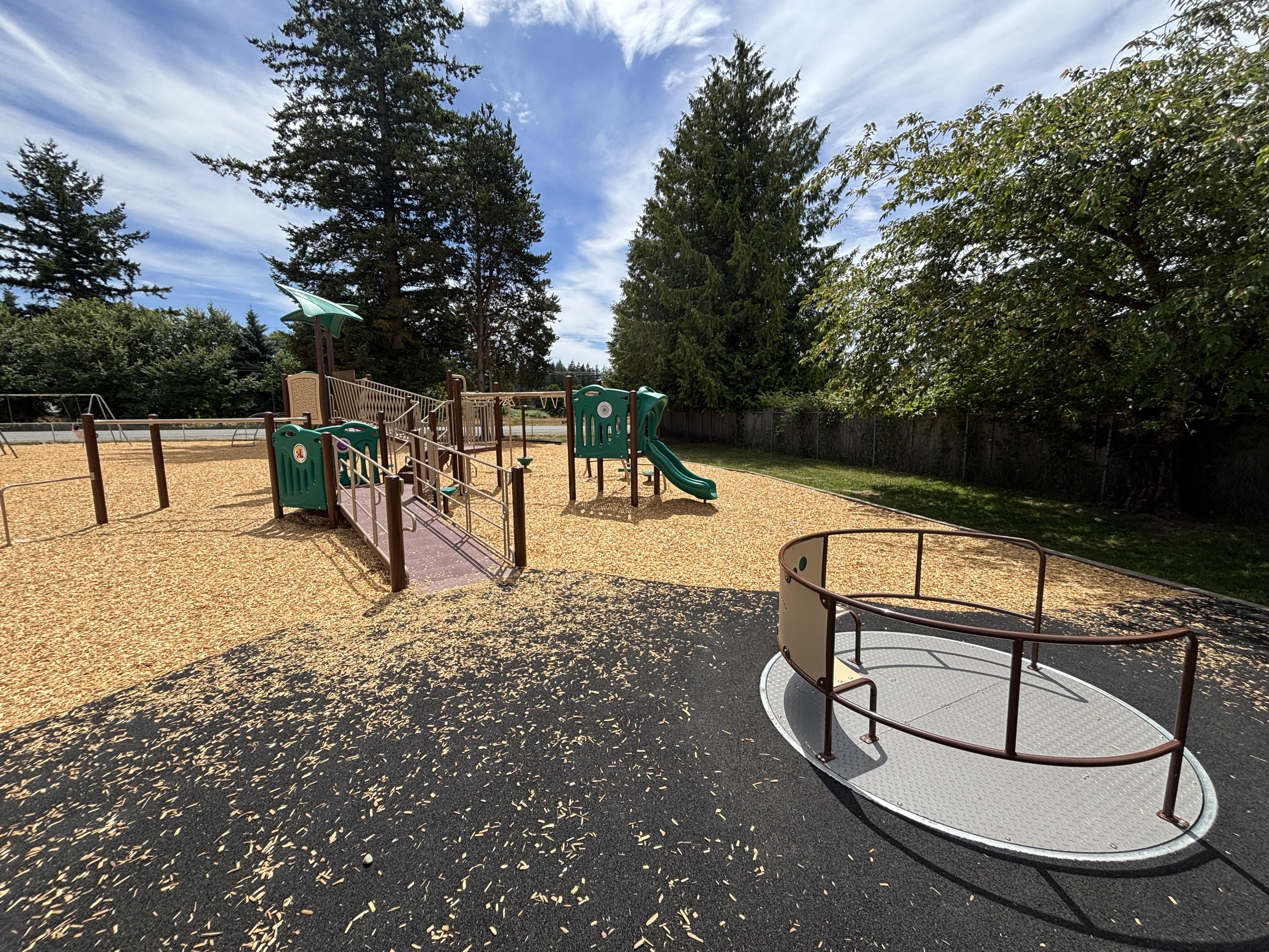Glenwood Elementary Playground playground in Langley, BC - playground equipment and play structures