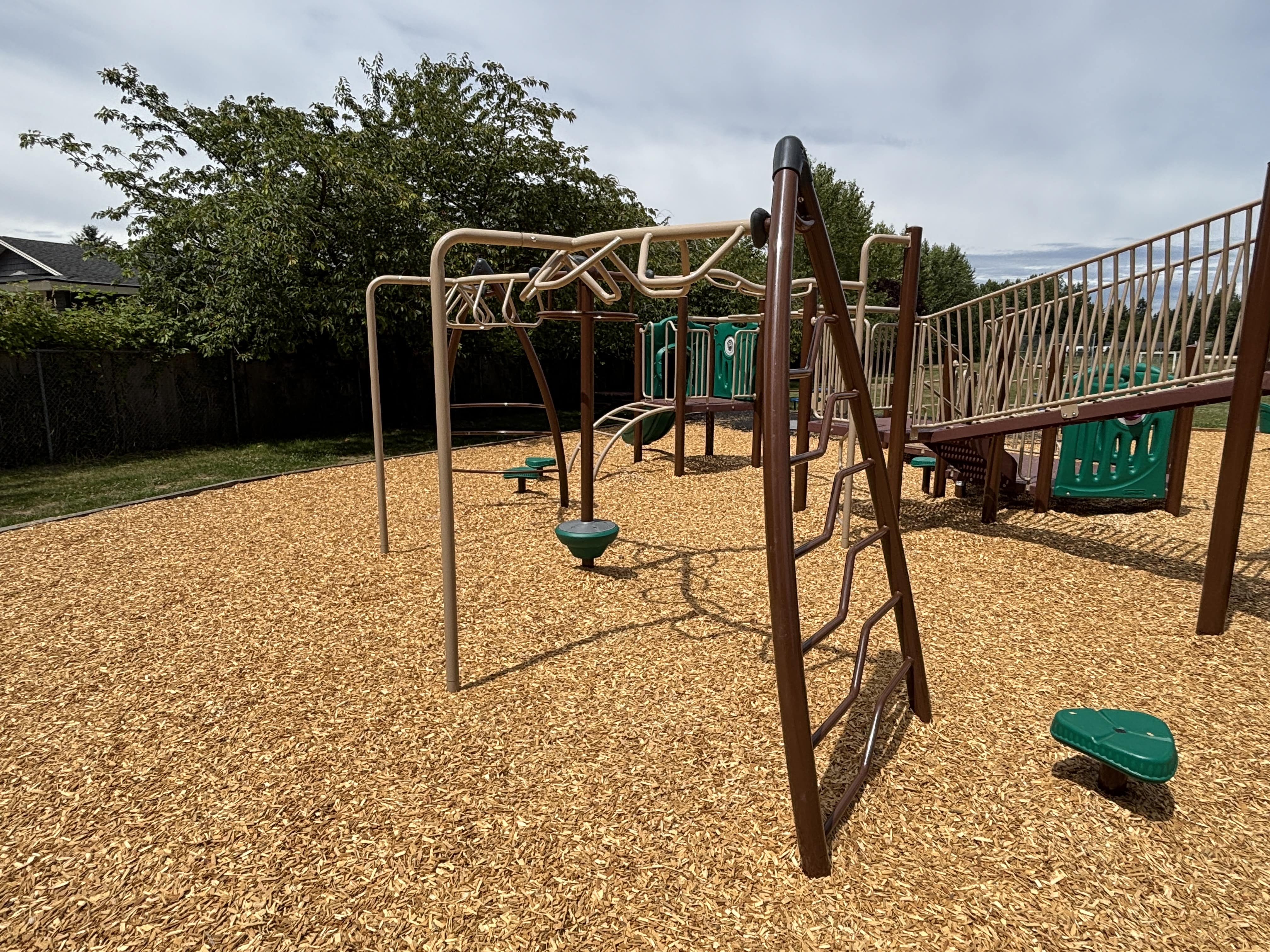 Glenwood Elementary Playground (Langley, BC) in Langley, BC - playground detail and design features