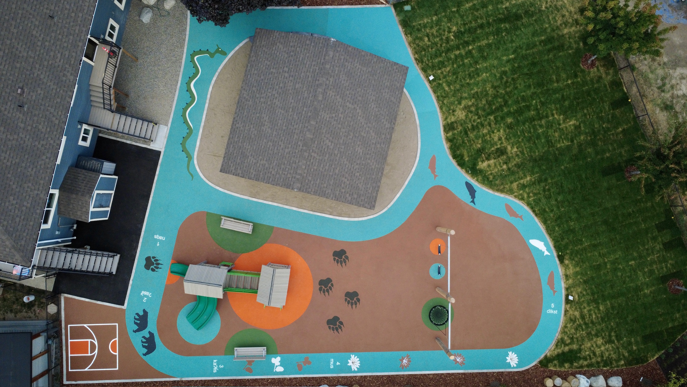 WCDC Playground (Westbank, BC) in Westbank, BC - playground detail and design features