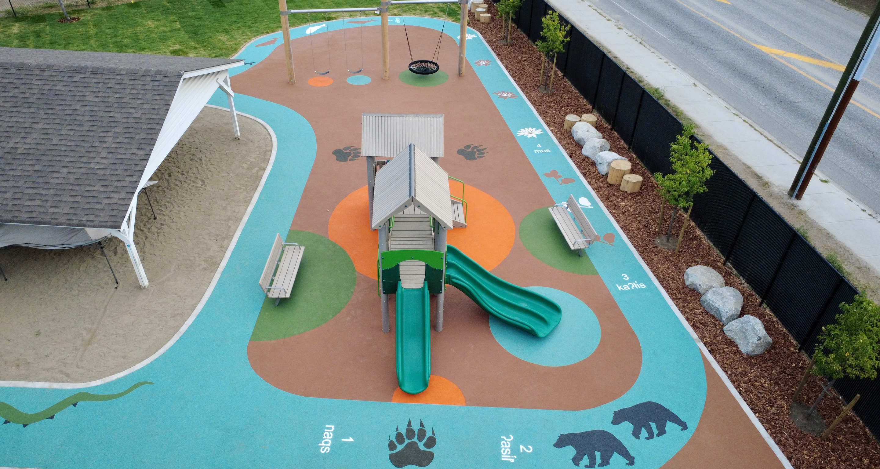 WCDC Playground (Westbank, BC) in Westbank, BC - playground equipment and play structures