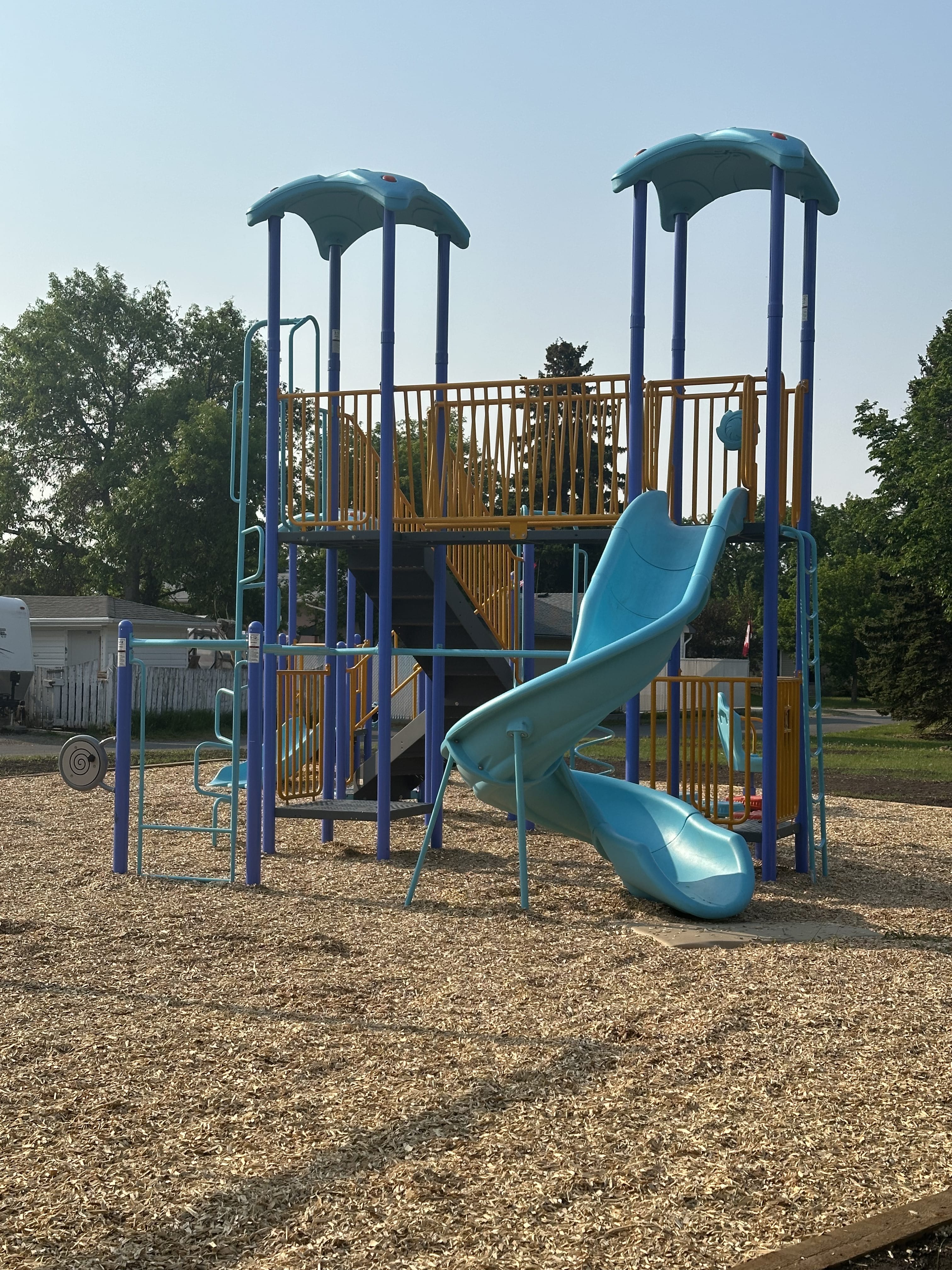 Dalgliesh Park Playground (Regina, SK) in Regina, SK - playground detail and design features