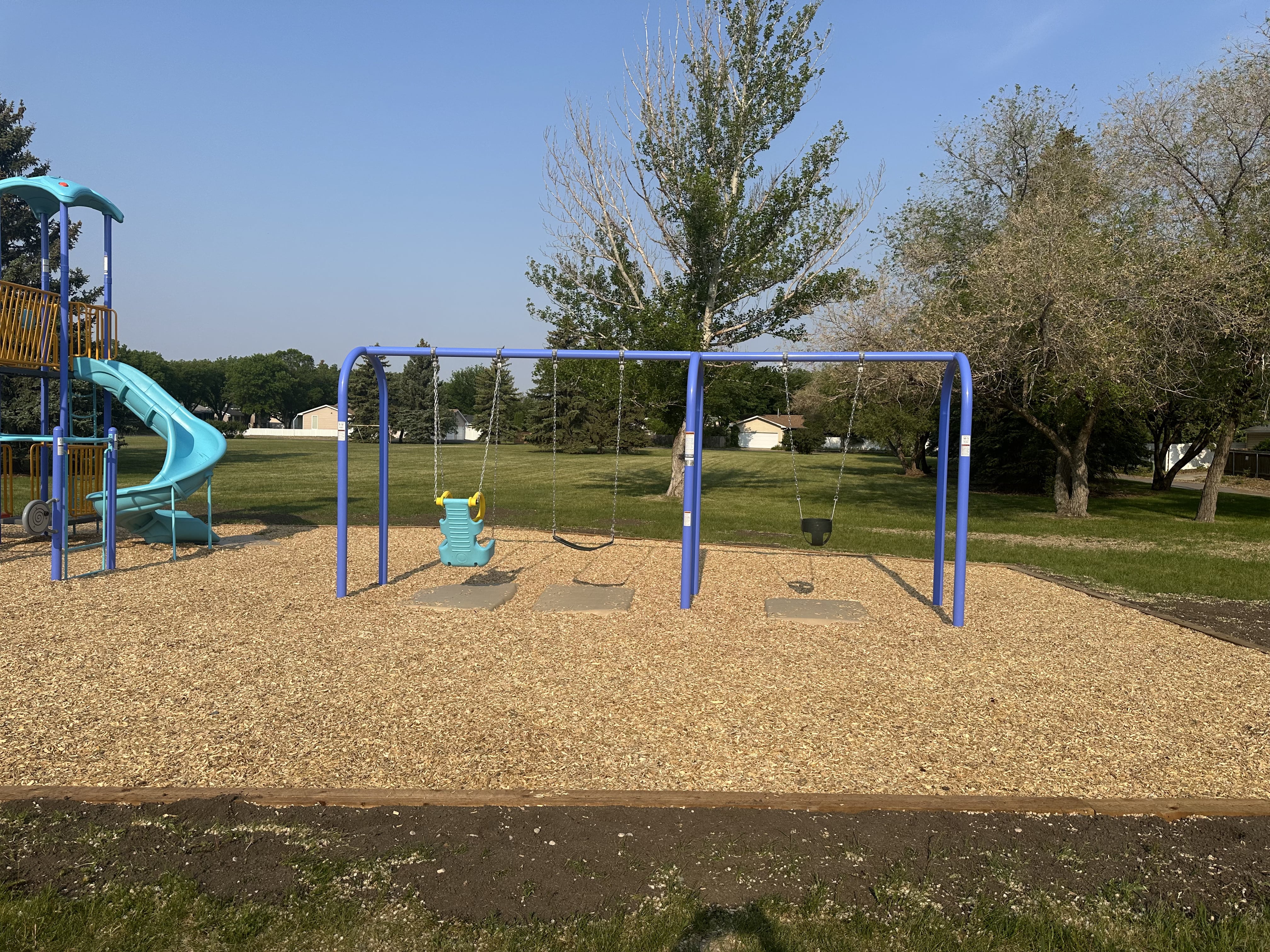 Dalgliesh Park Playground (Regina, SK) in Regina, SK - playground equipment and play structures