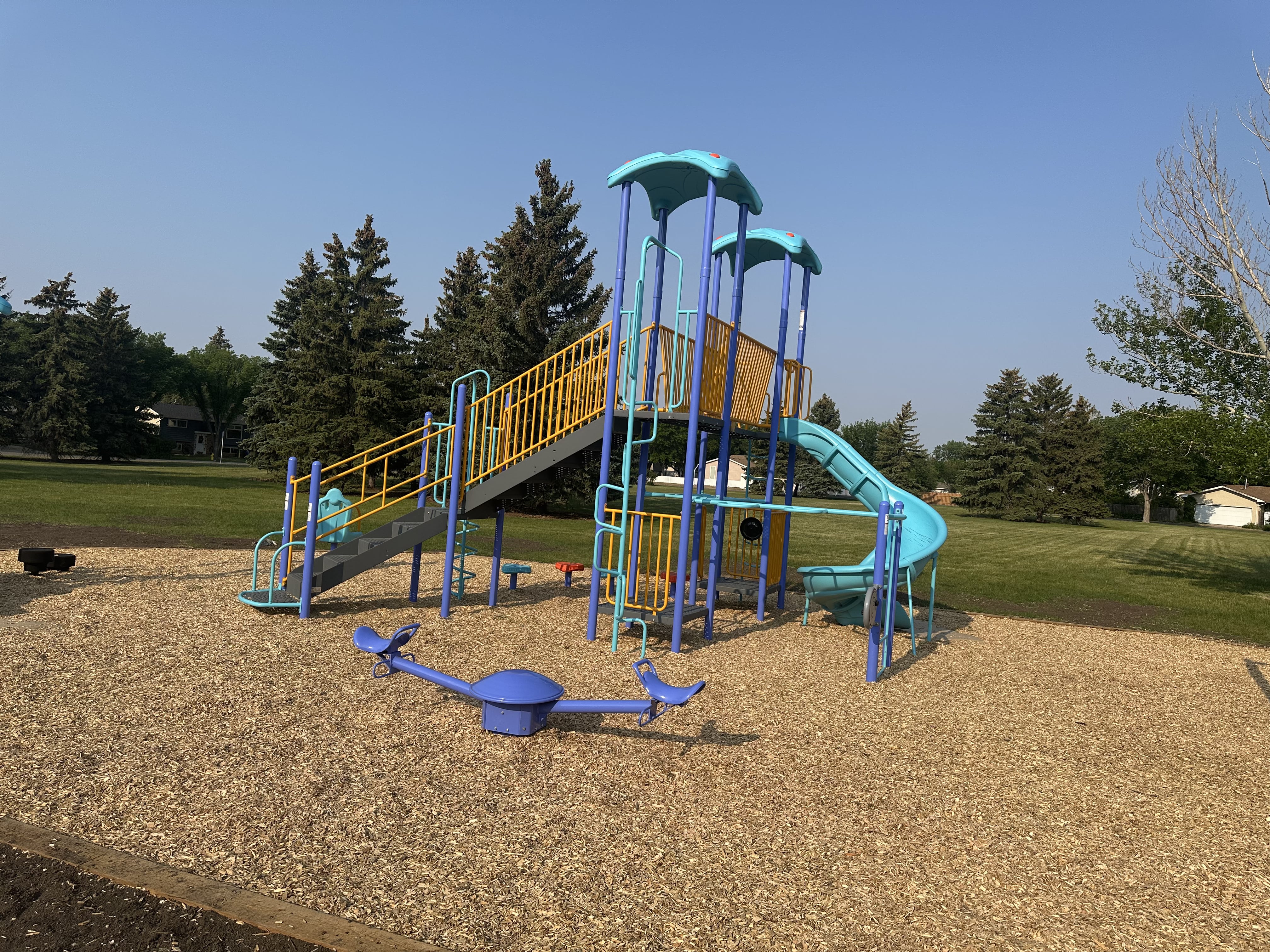 Dalgliesh Park Playground (Regina, SK) in Regina, SK - playground equipment and play structures