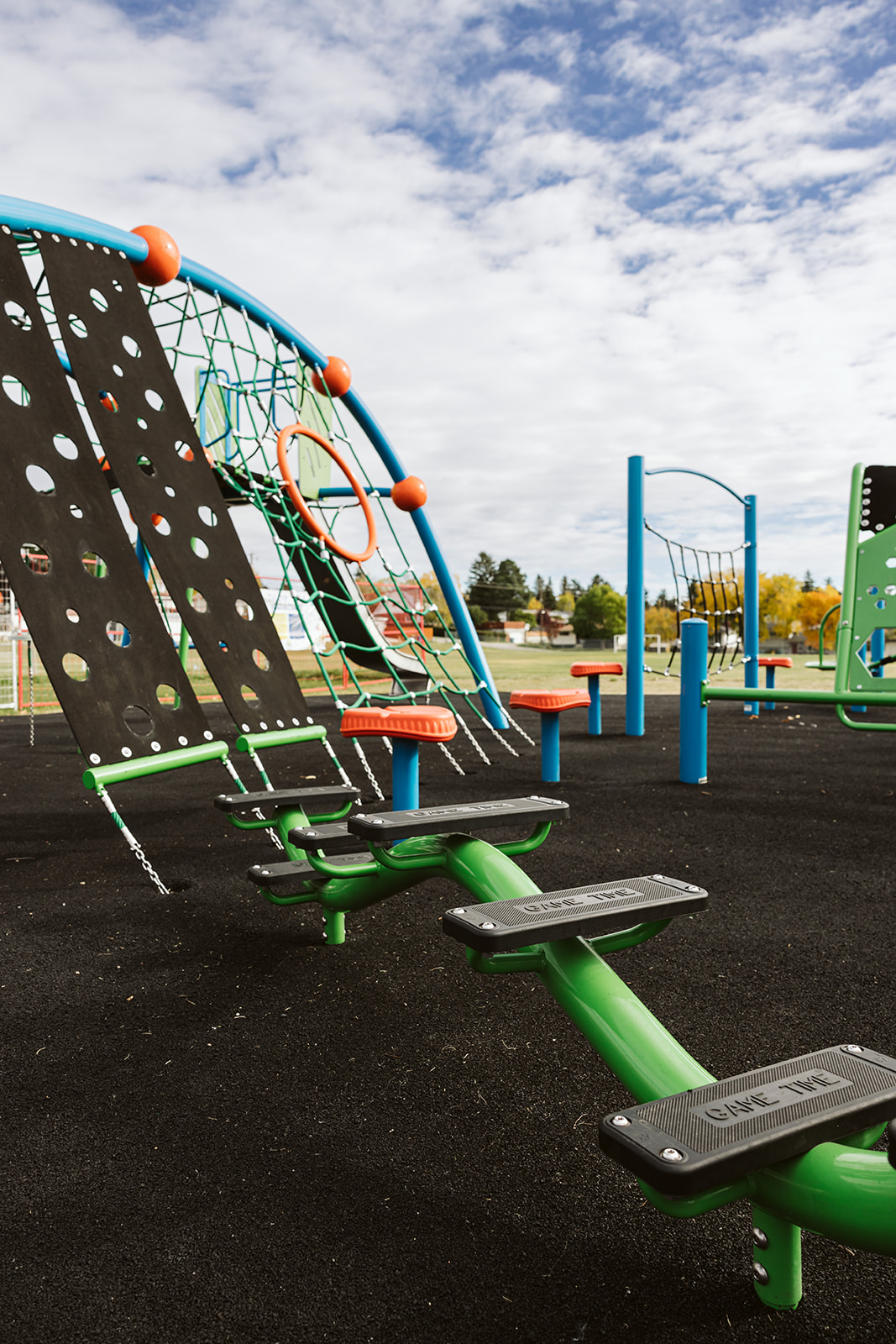 Dalhousie School (Calgary, AB) in Calgary, AB - playground detail and design features