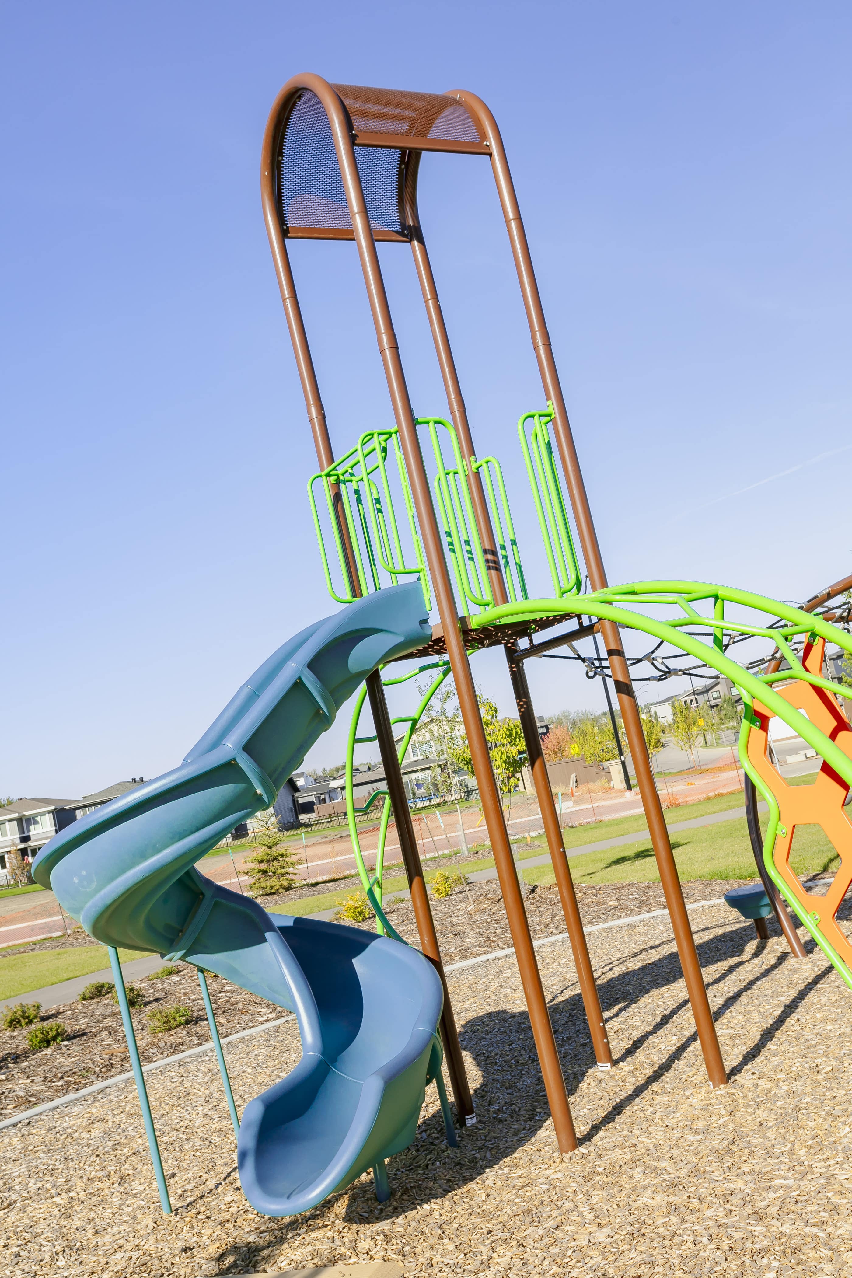 Fenwyck Community Playground playground in Spruce Grove, AB - playground equipment and play structures