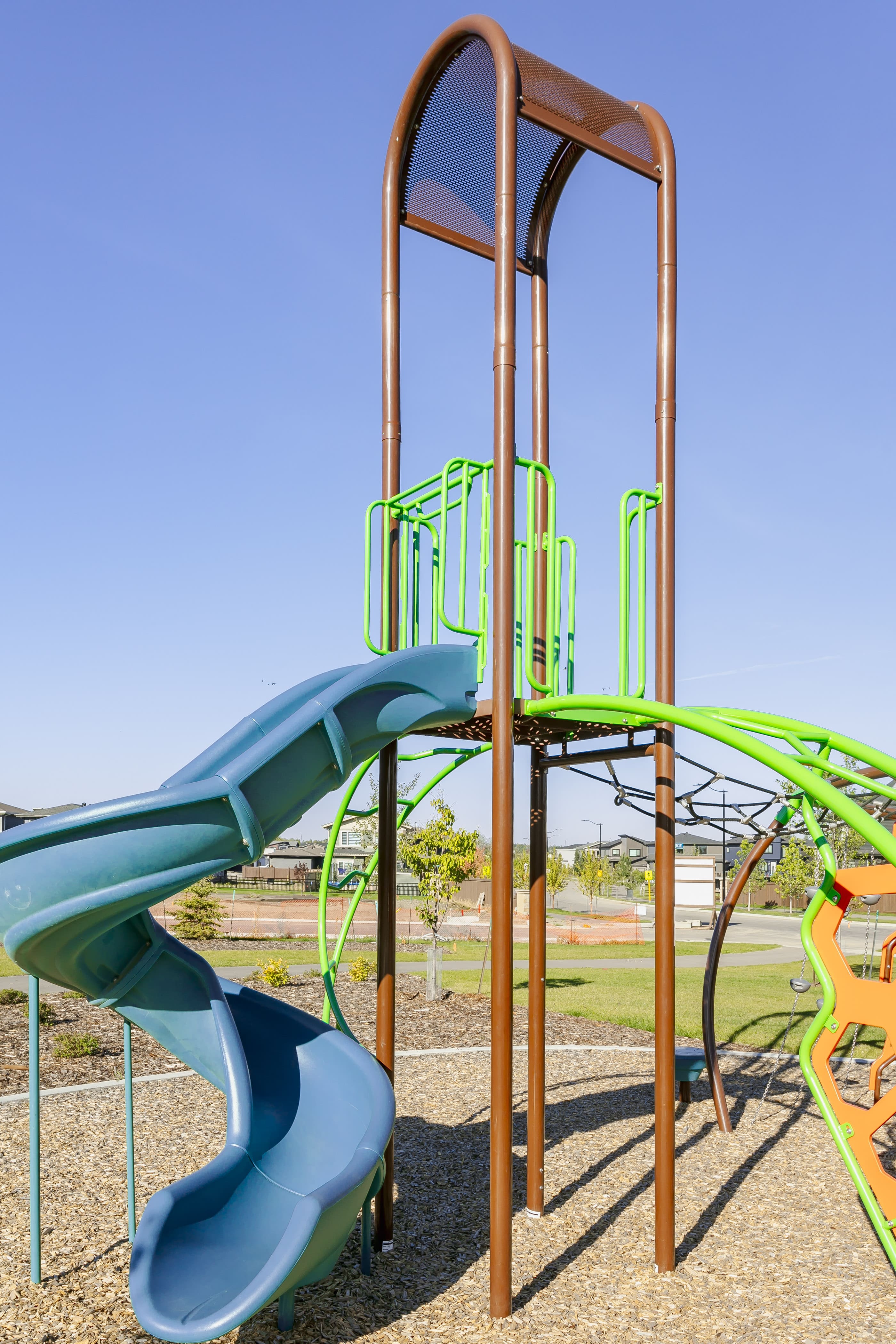 Fenwyck Community Playground (Spruce Grove, AB) playground in Spruce Grove, AB - accessible playground features