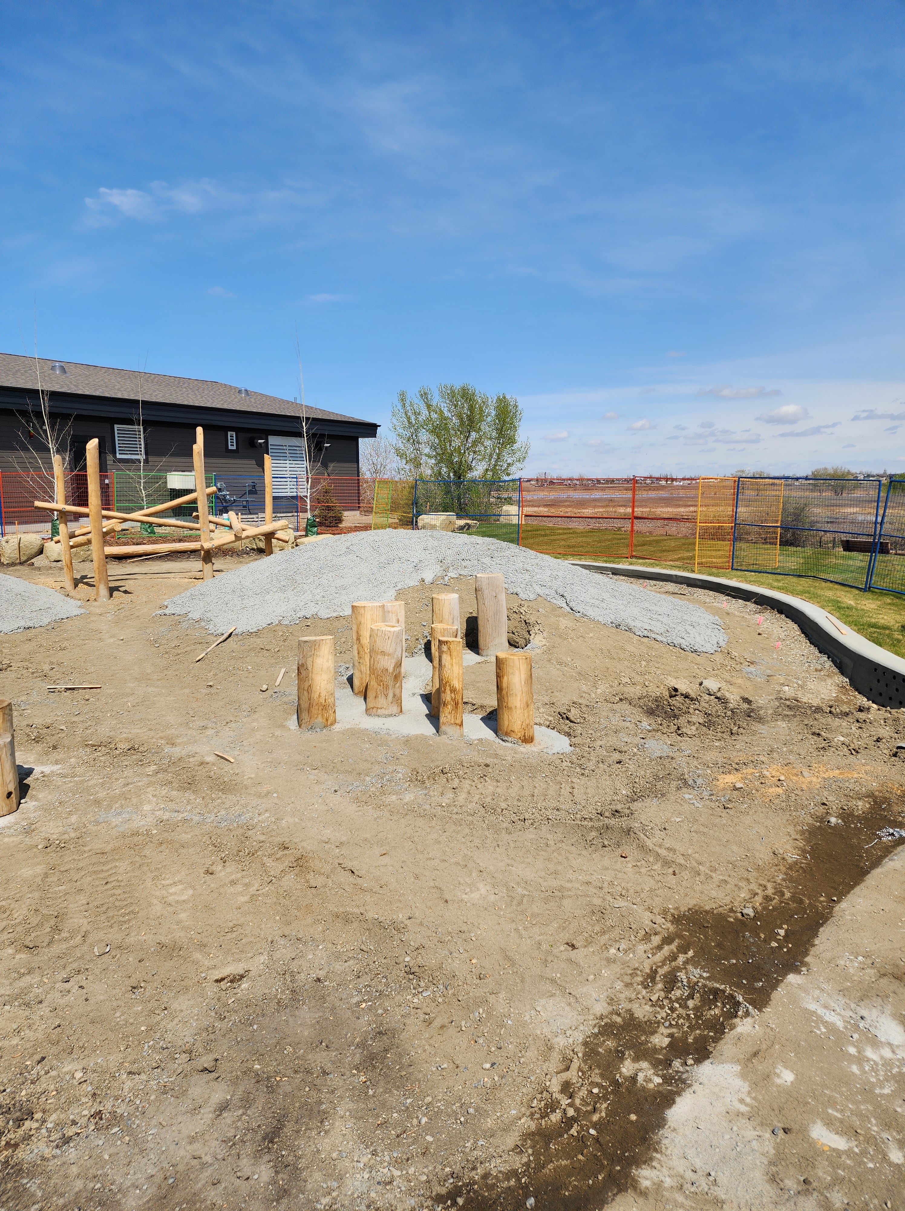 Silverado Community Natural Playground (Calgary, AB) playground - playground swings and slides