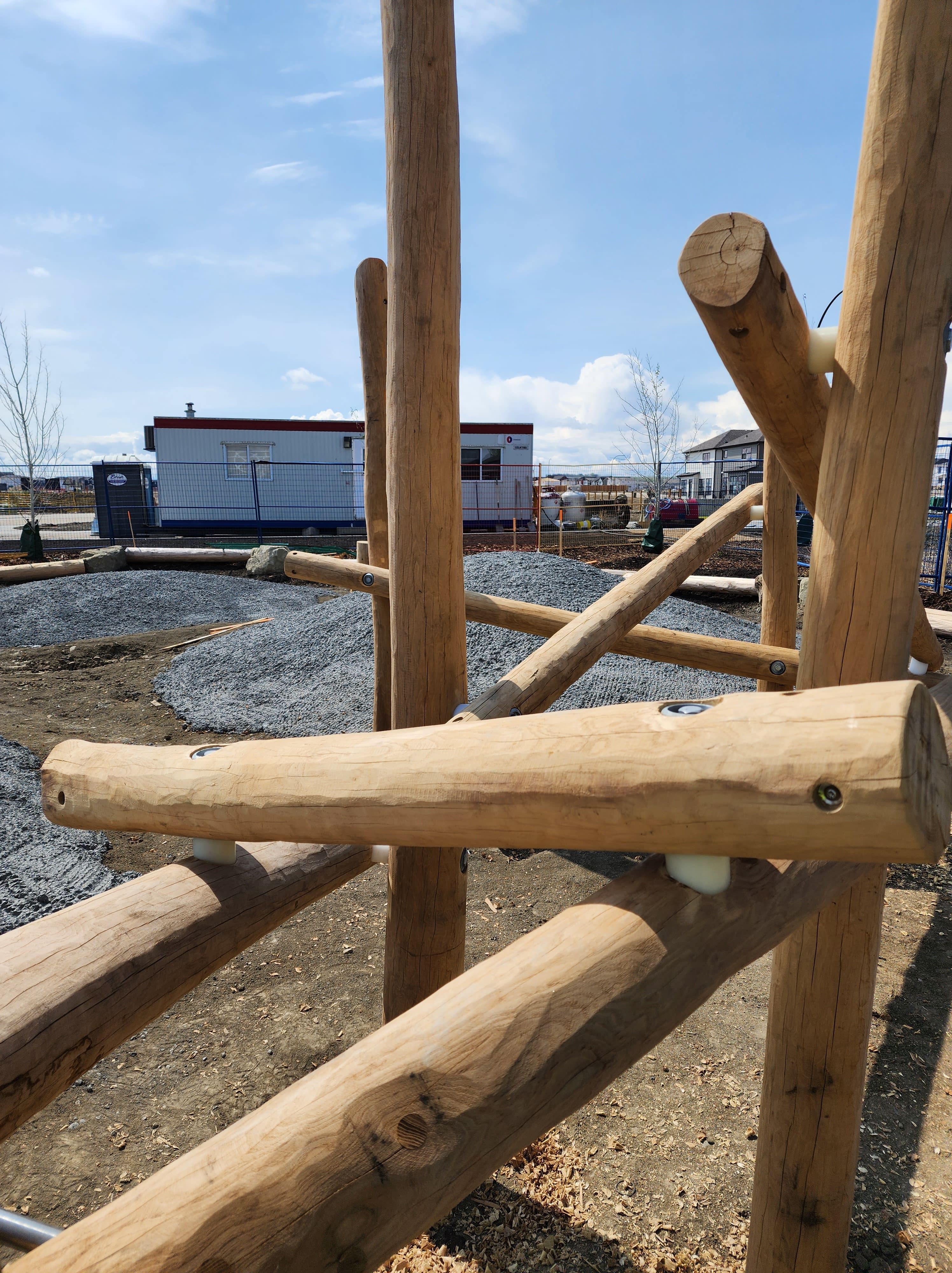 Silverado Community Natural Playground (Calgary, AB) playground - play area surfacing and safety features