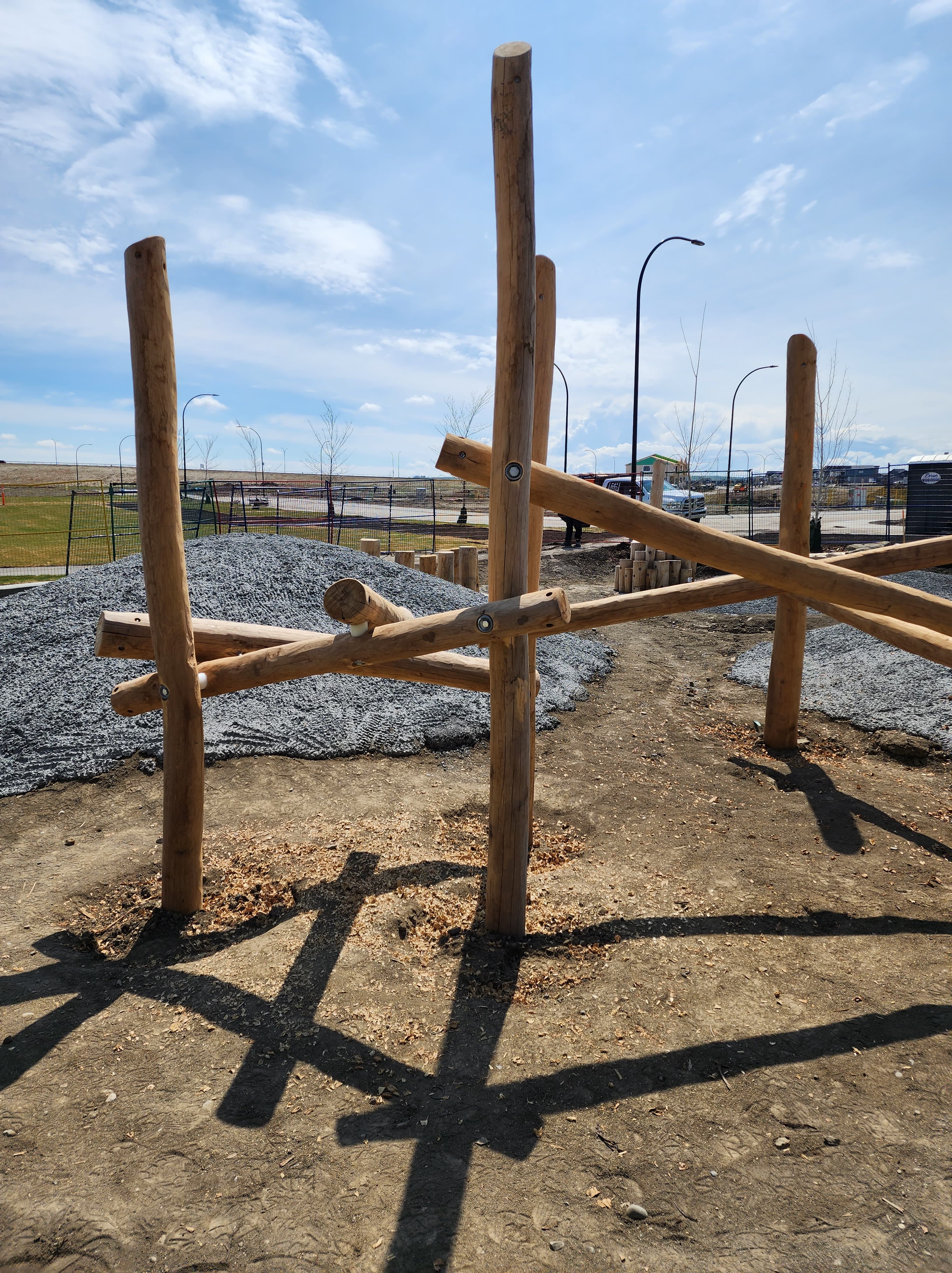Silverado Community Natural Playground (Calgary, AB) playground - interactive play elements