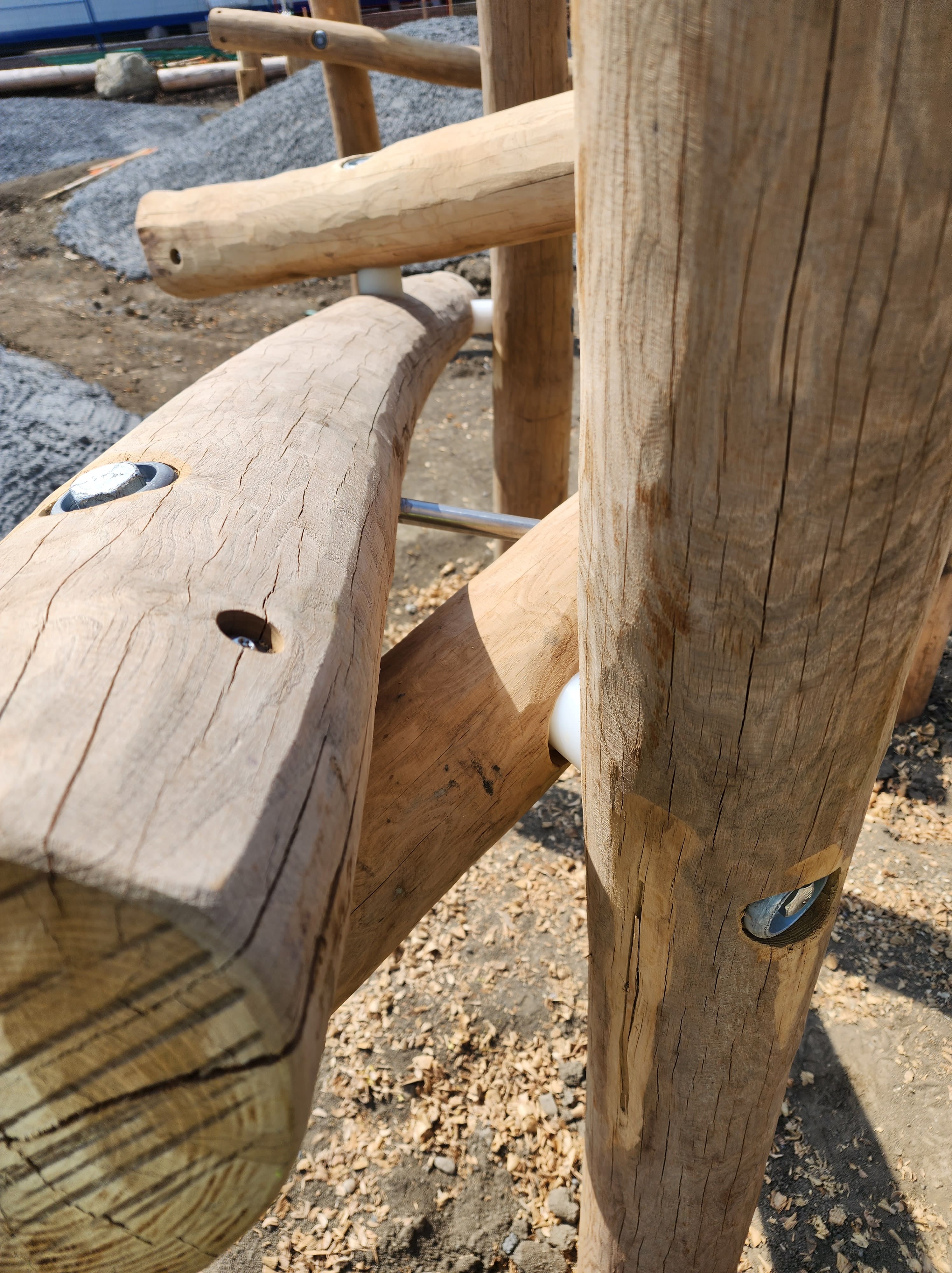 Silverado Community Natural Playground (Calgary, AB) playground - playground climbing structures