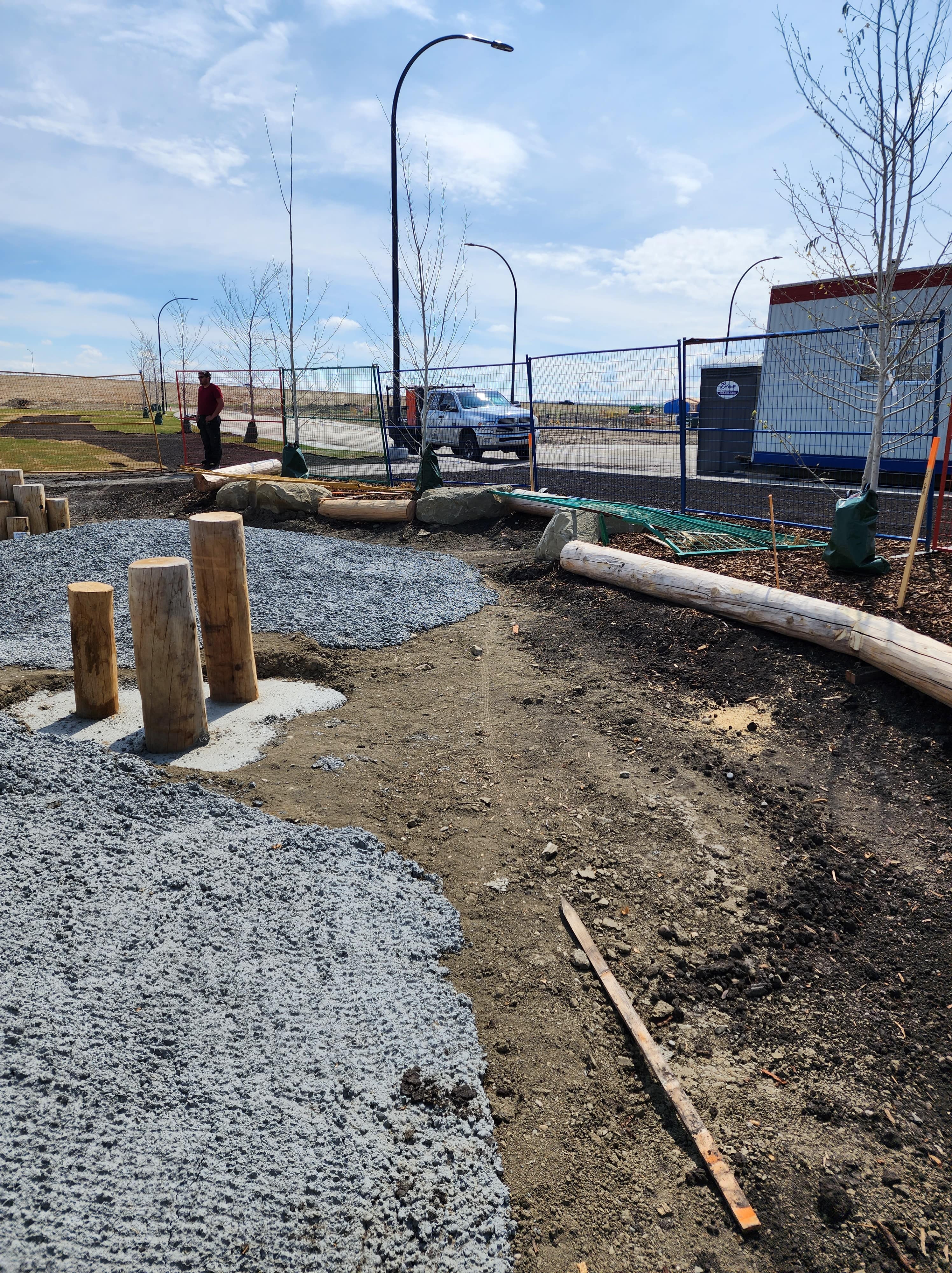 Silverado Community Natural Playground (Calgary, AB) - playground detail and design features