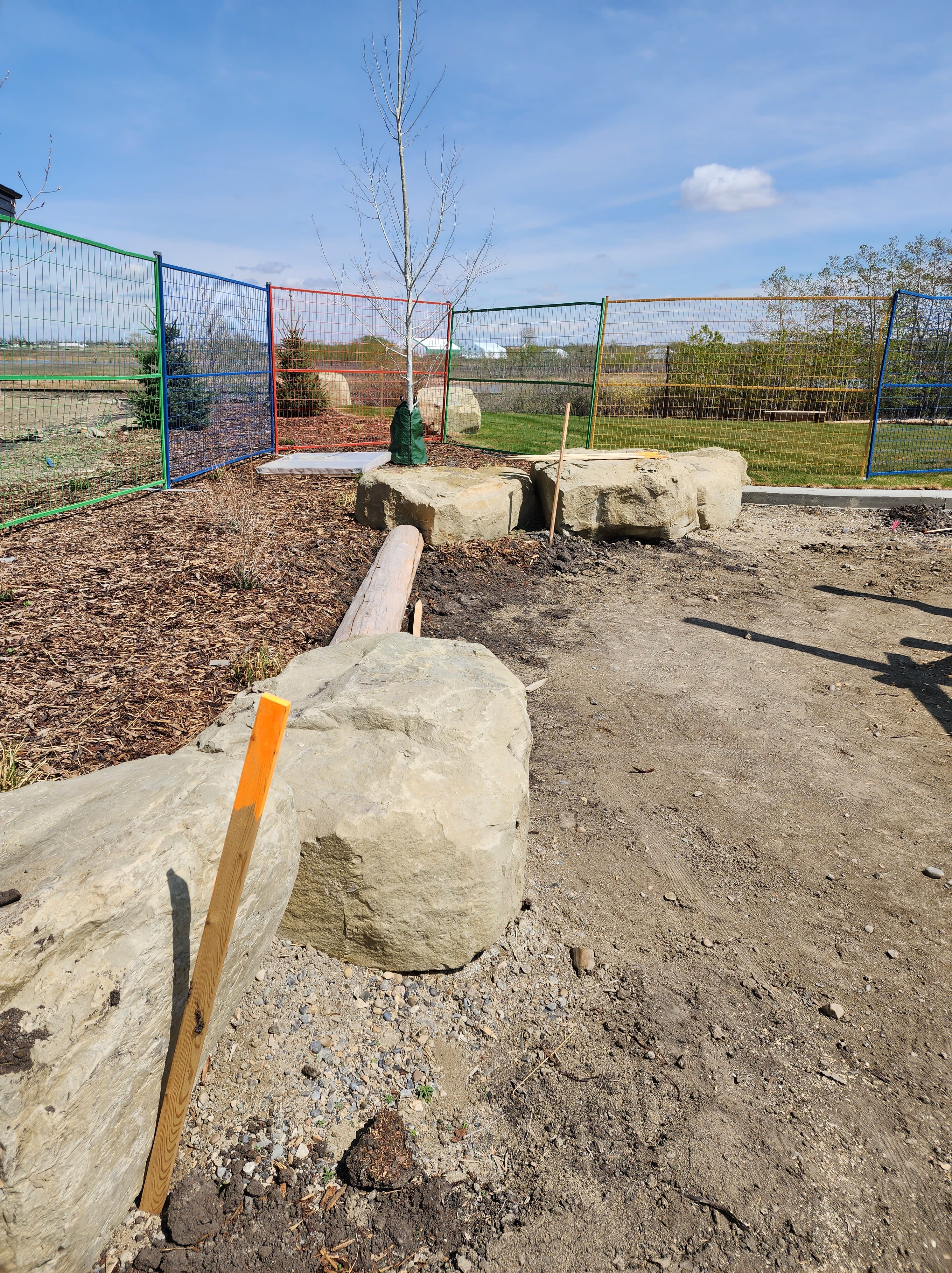 Silverado Community Natural Playground (Calgary, AB) playground - accessible playground features