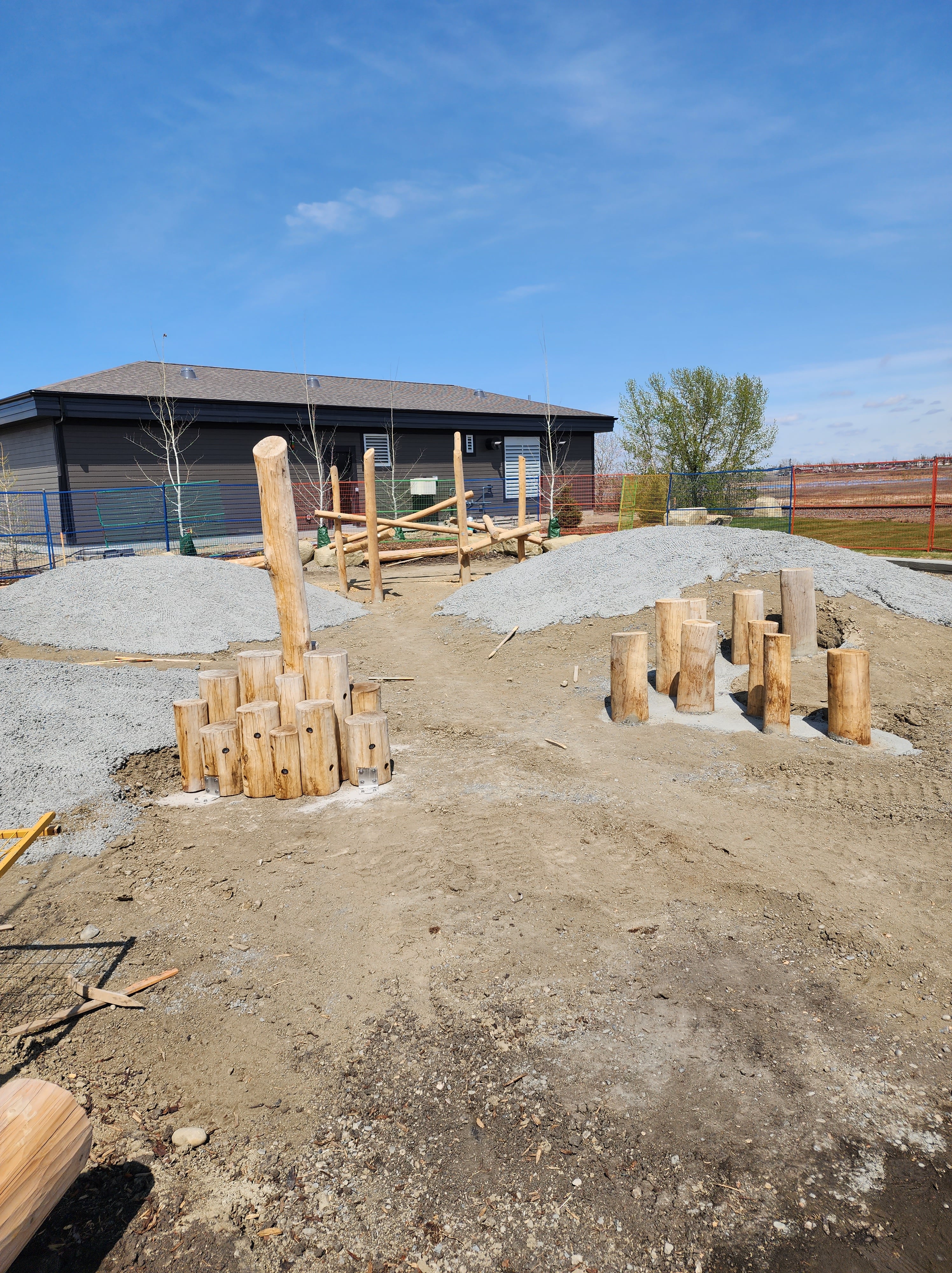 Silverado Community Natural Playground (Calgary, AB) playground - interactive play elements
