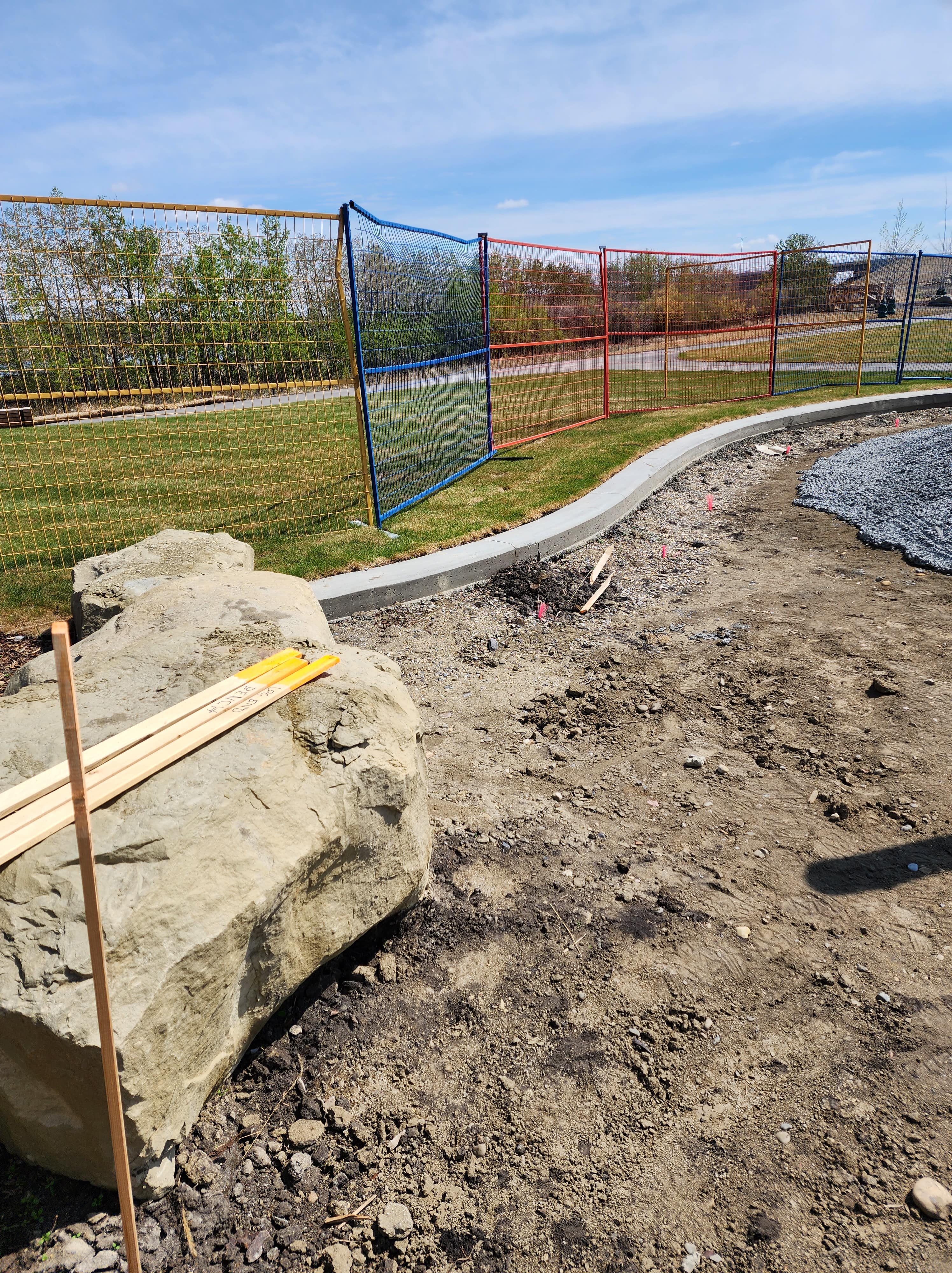 Silverado Community Natural Playground (Calgary, AB) - playground detail and design features
