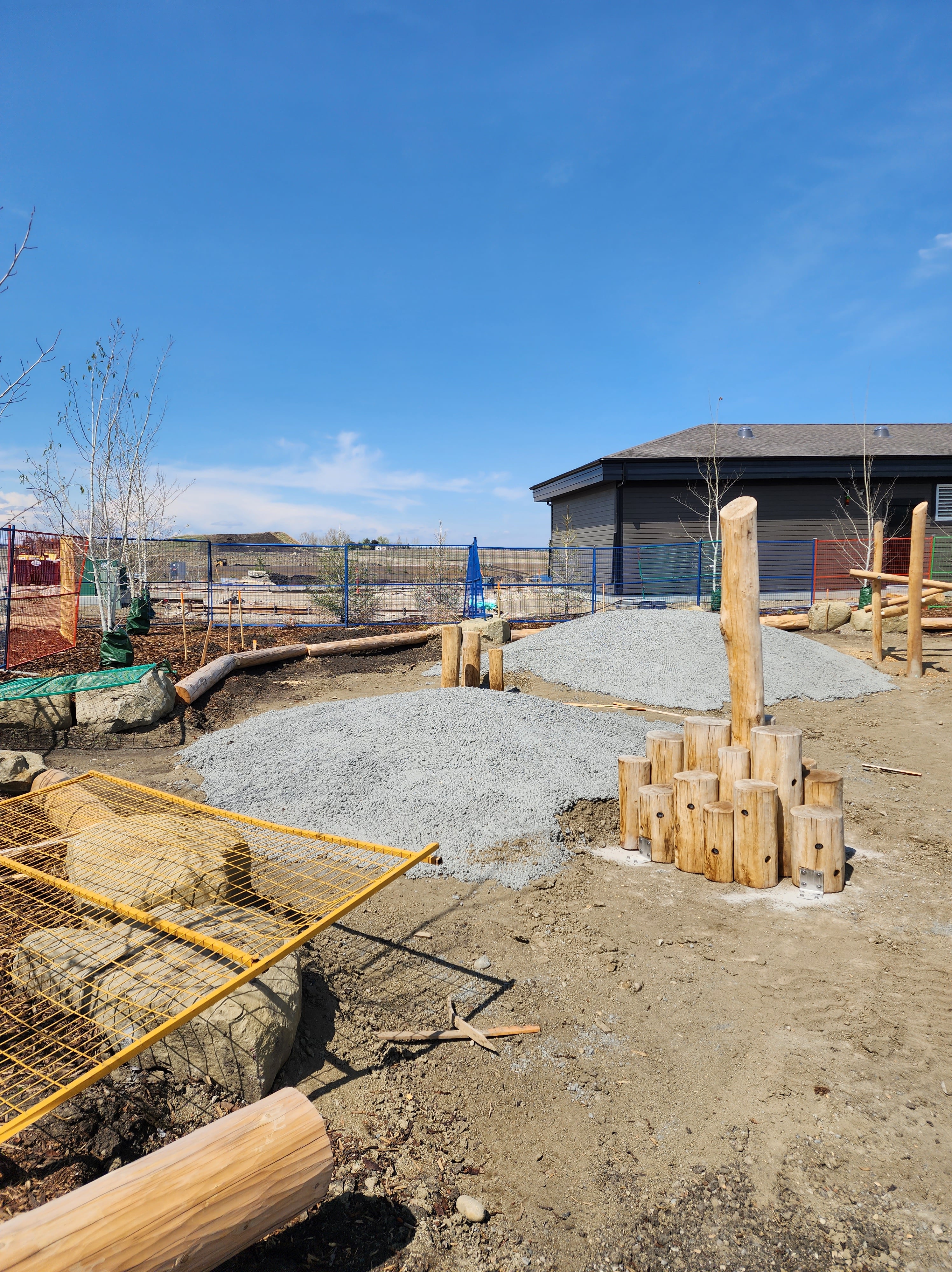 Silverado Community Natural Playground (Calgary, AB) playground - play area surfacing and safety features