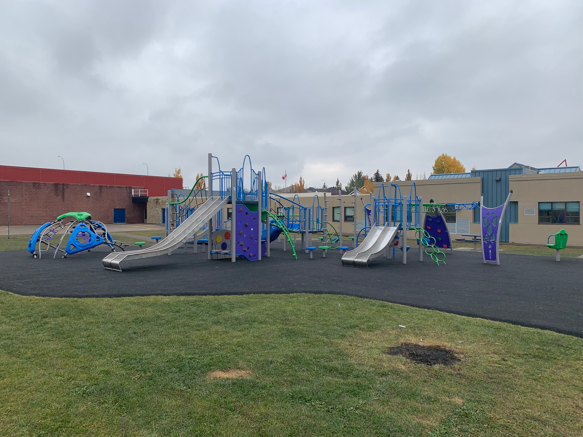 Douglasdale School (Calgary, AB) in Calgary, AB - playground equipment and play structures