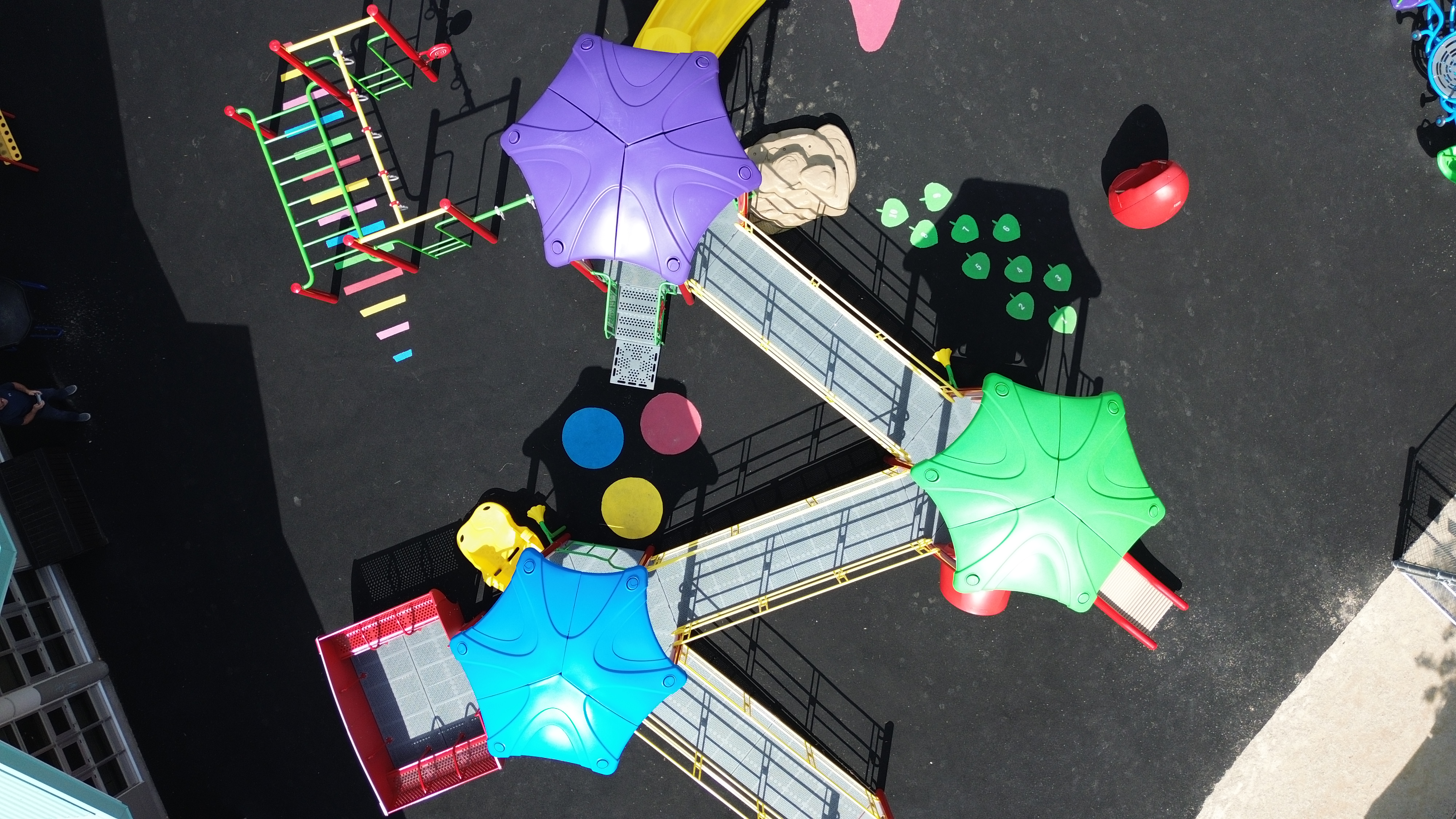 Kids Ability (Waterloo, ON) playground in Waterloo, ON - overview of play area and equipment