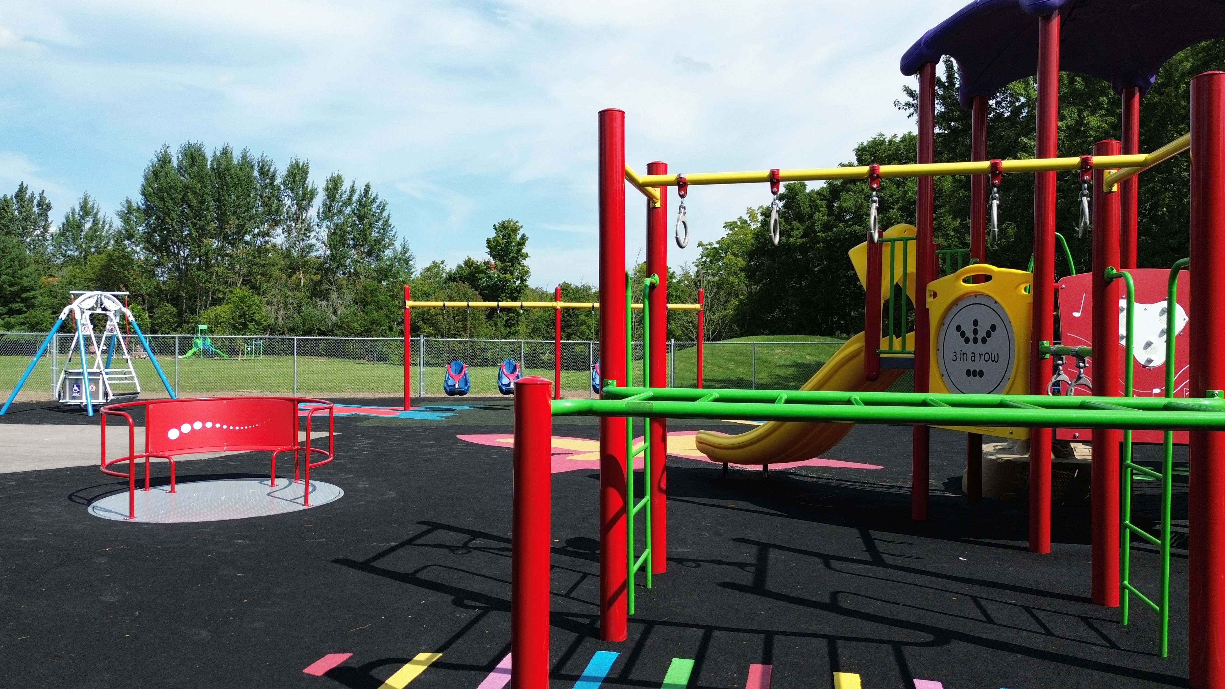 Kids Ability (Waterloo, ON) playground in Waterloo, ON - playground swings and slides