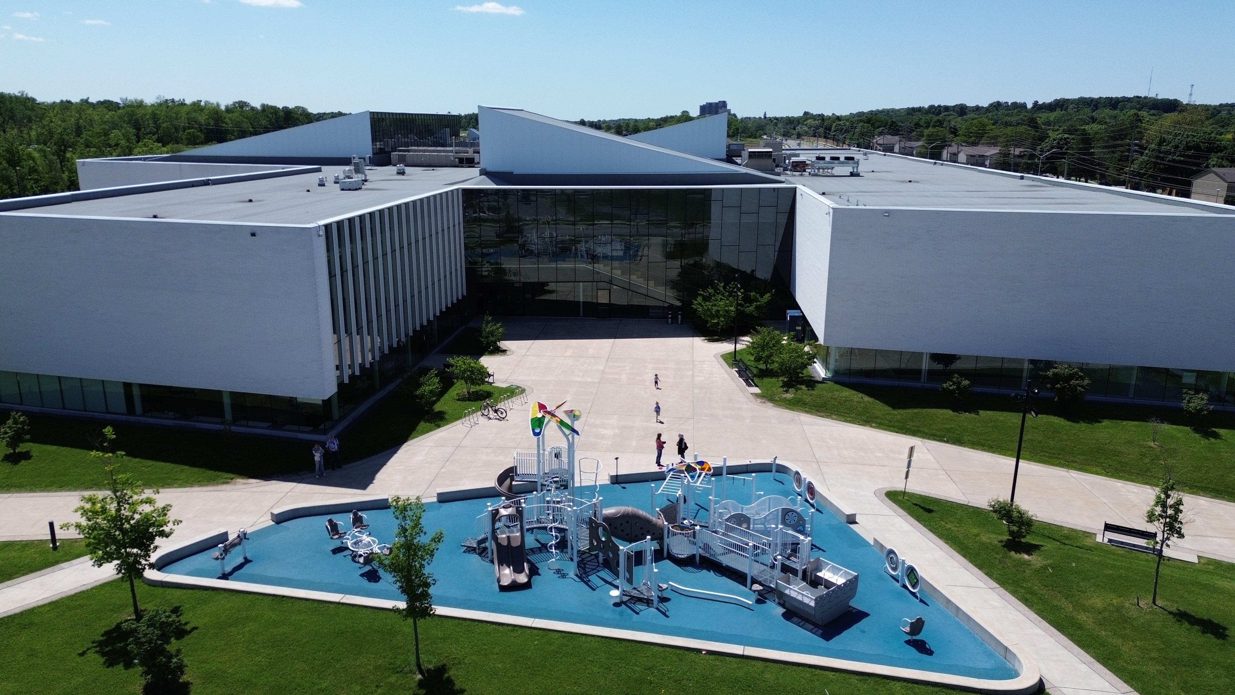 Bostwick Community Center Playground (London, ON) - playground equipment and play structures