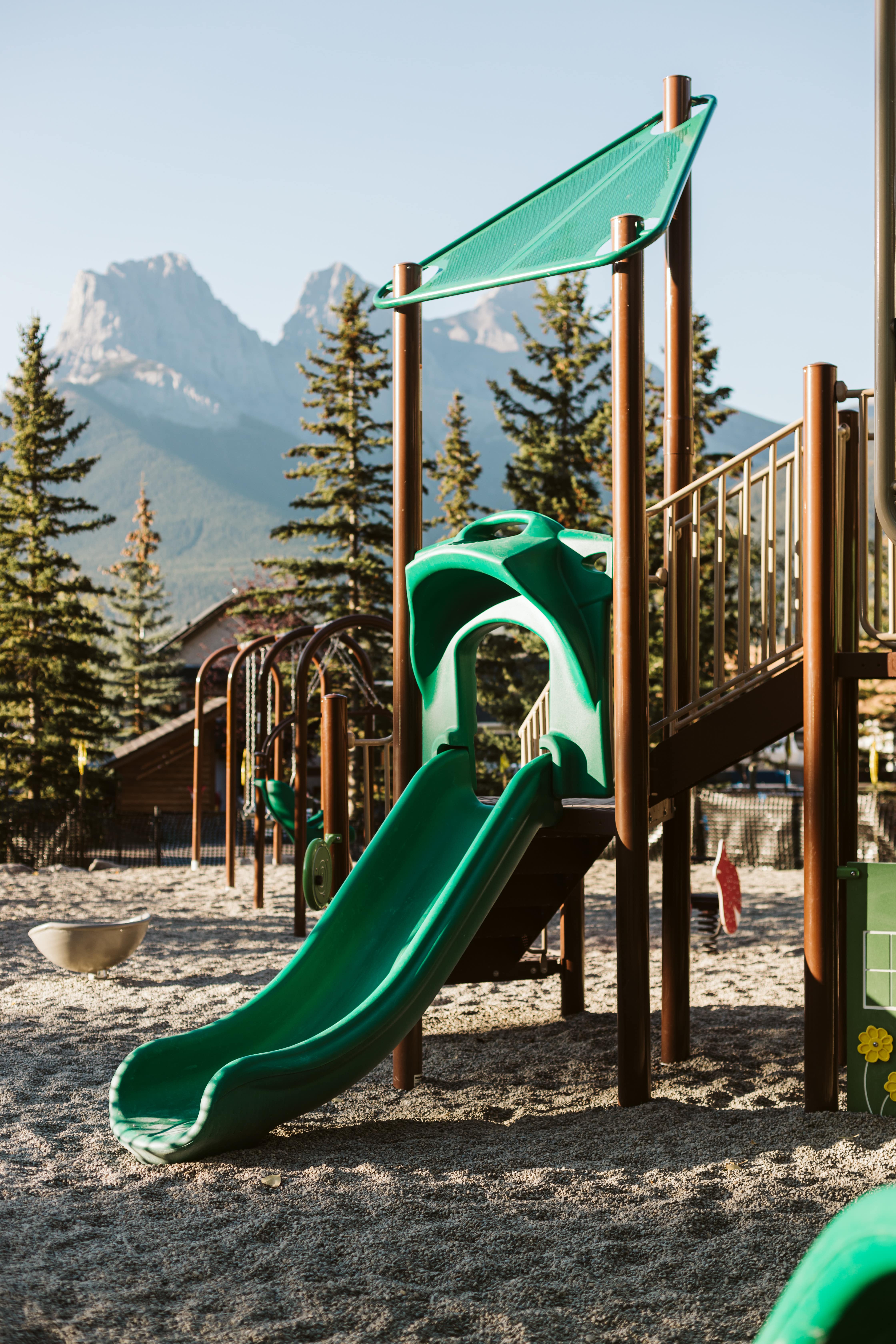 Lady MacDonald Park (Canmore, AB) in Canmore, AB - playground equipment and play structures