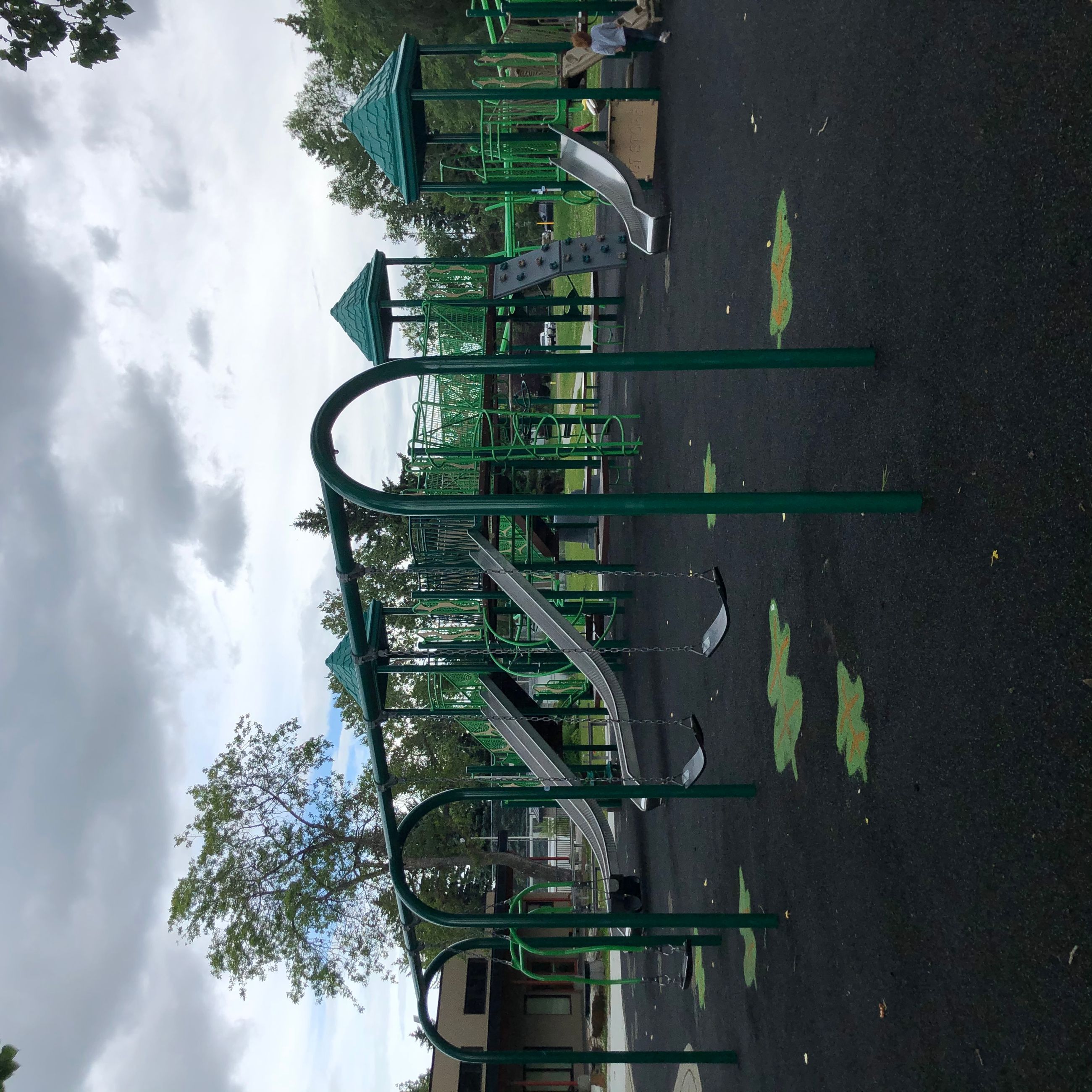 Crestwood Community Playground (Edmonton, AB) playground in Edmonton, AB - accessible playground features