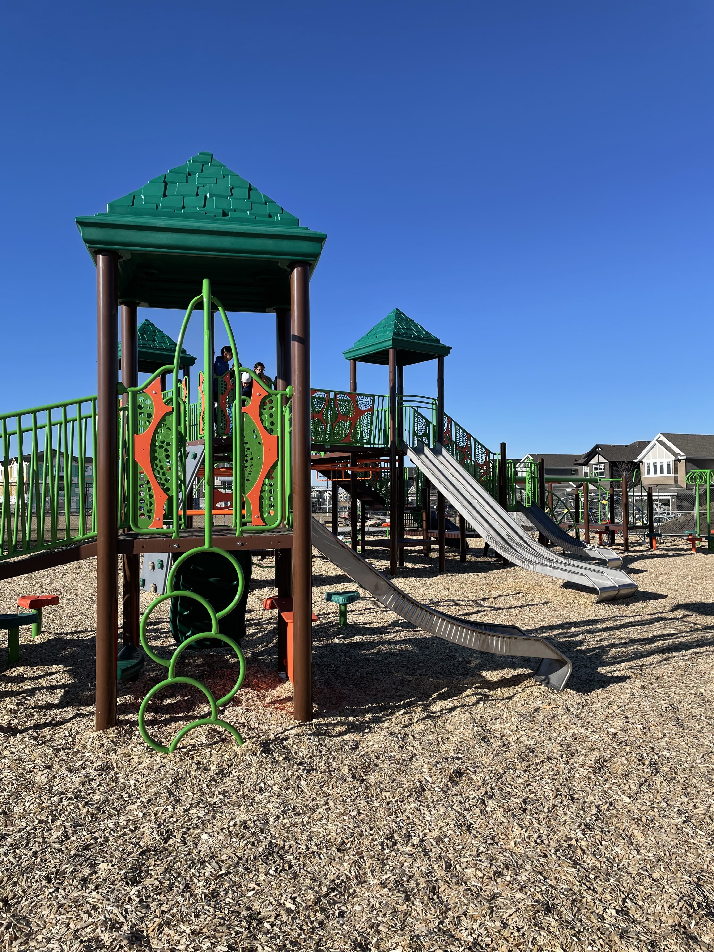 Shauna May Seneca School playground in Edmonton, AB - inclusive playground design