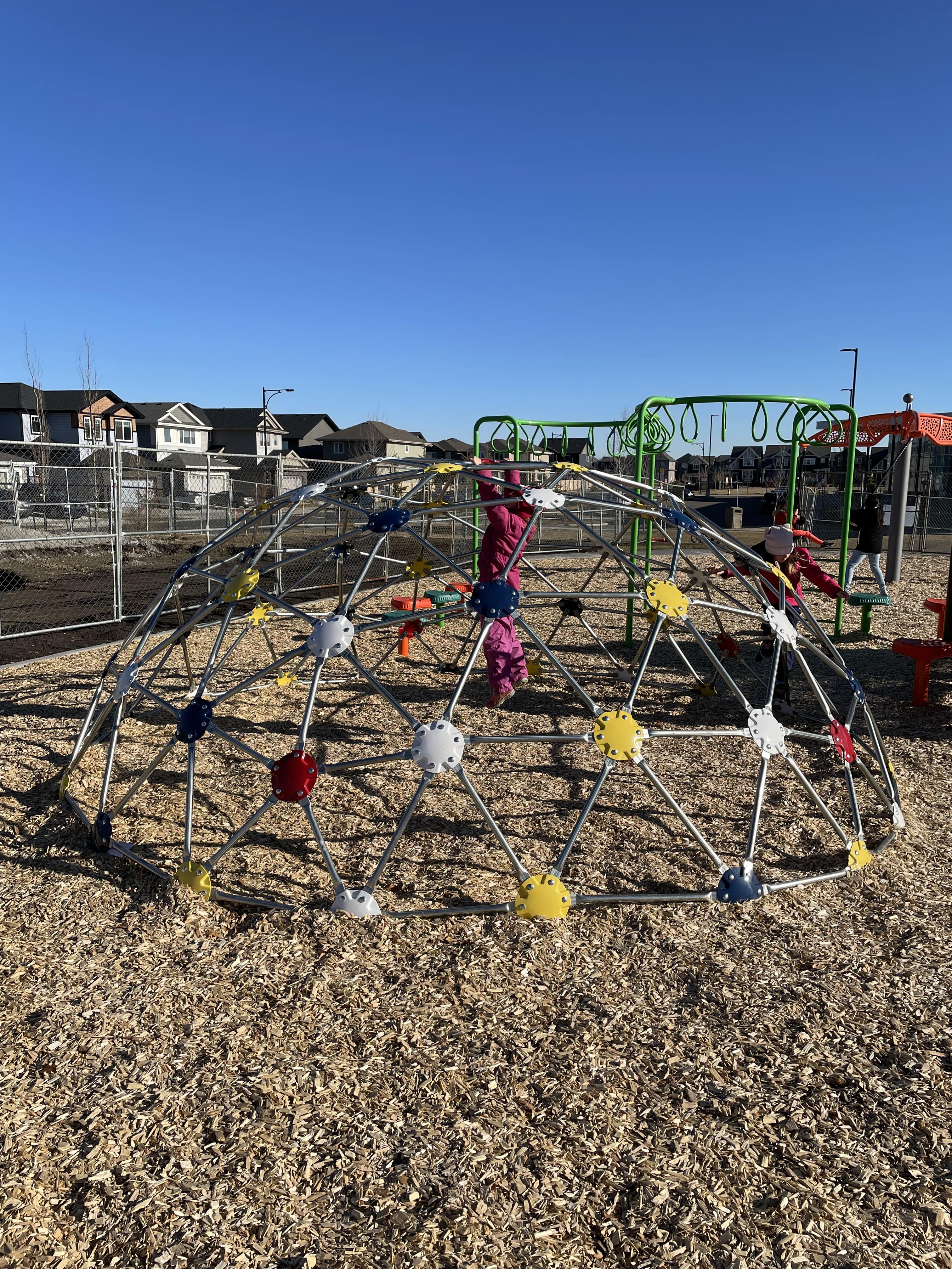 Shauna May Seneca School playground in Edmonton, AB - playground for all ages and abilities