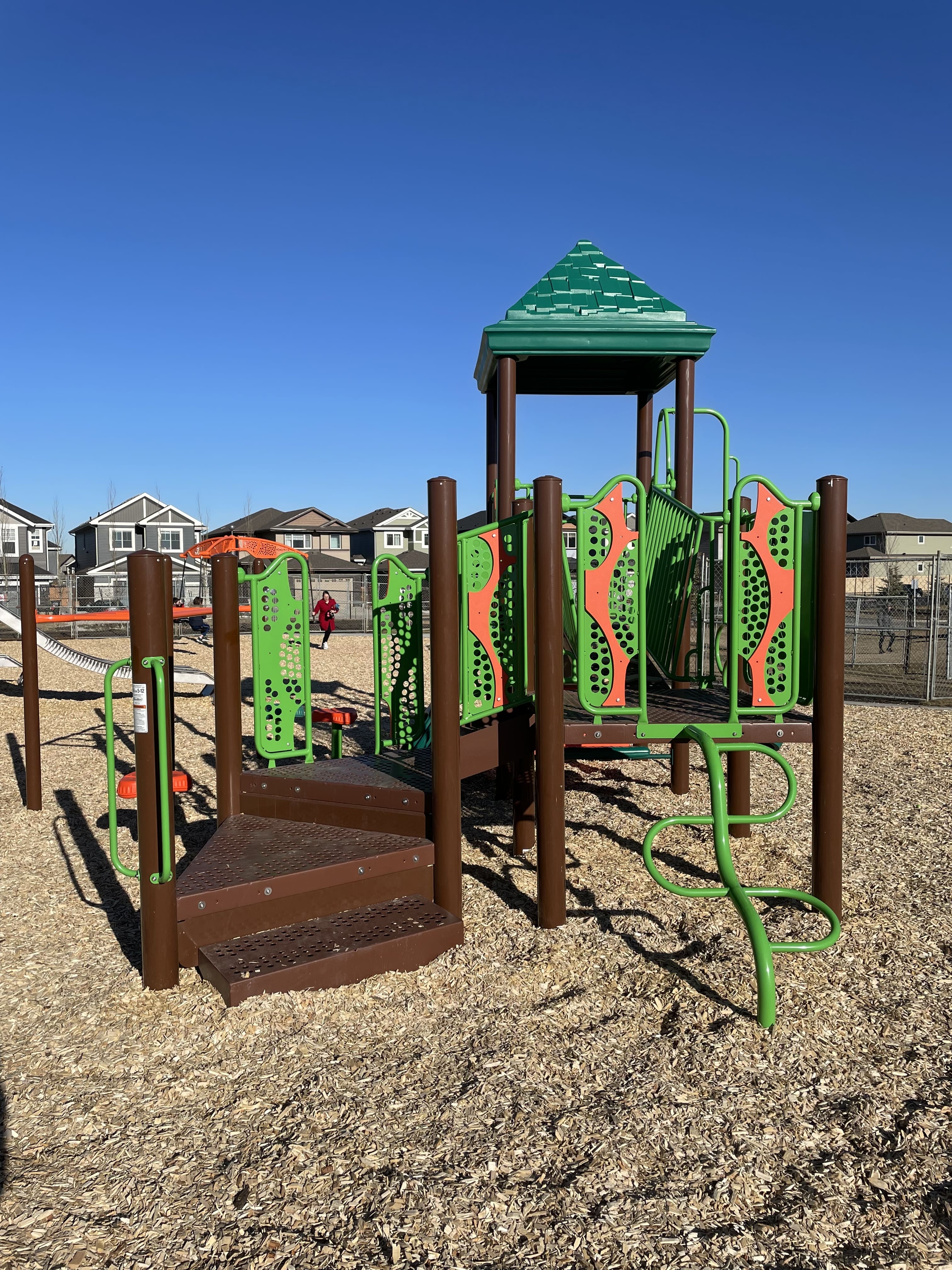 Shauna May Seneca School playground in Edmonton, AB - community playground space