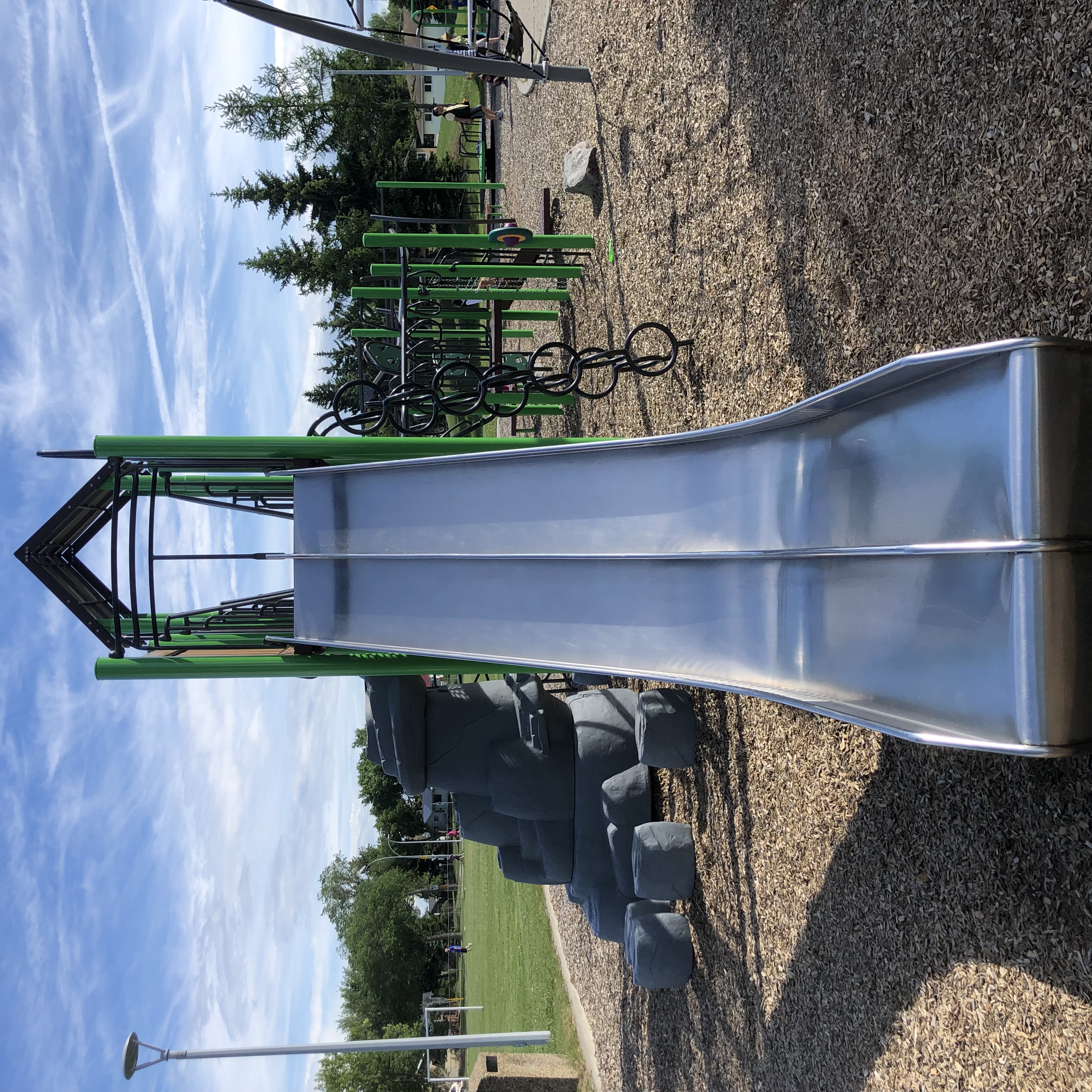 Meadowlark Park (Edmonton, AB) playground in Edmonton, AB - inclusive play equipment