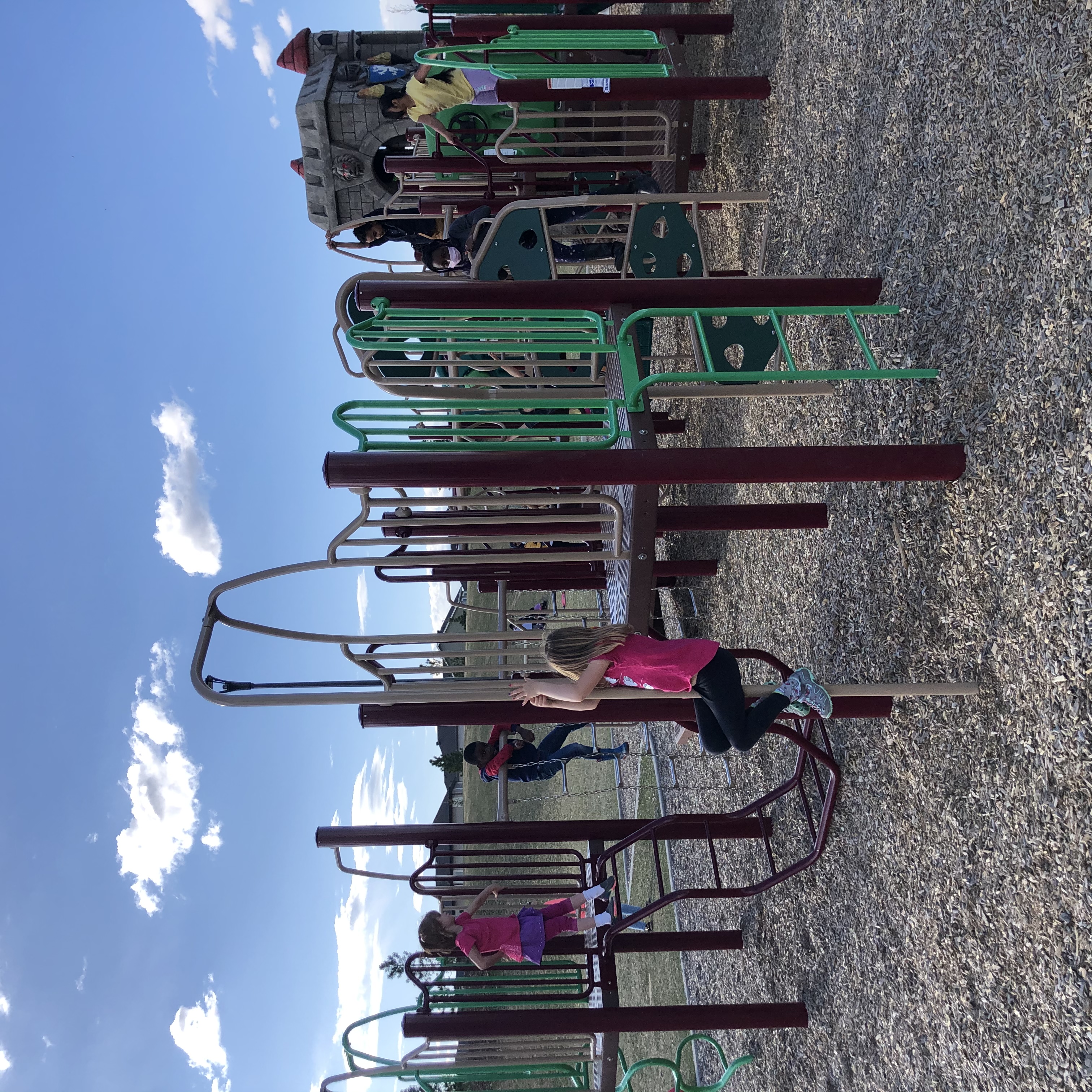 Rapperswill Playground playground in Edmonton, AB - playground climbing structures