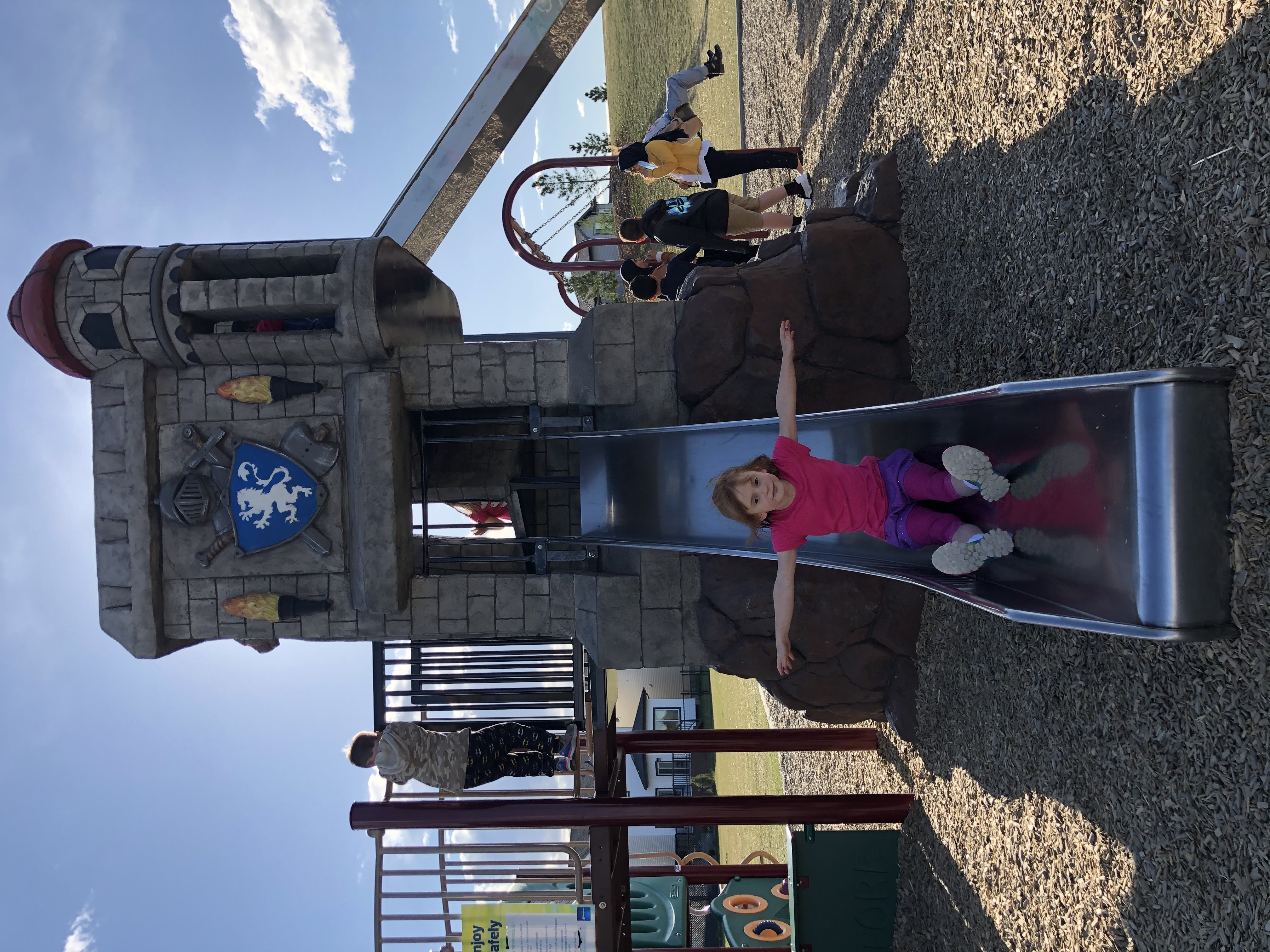 Rapperswill Playground playground in Edmonton, AB - interactive play features