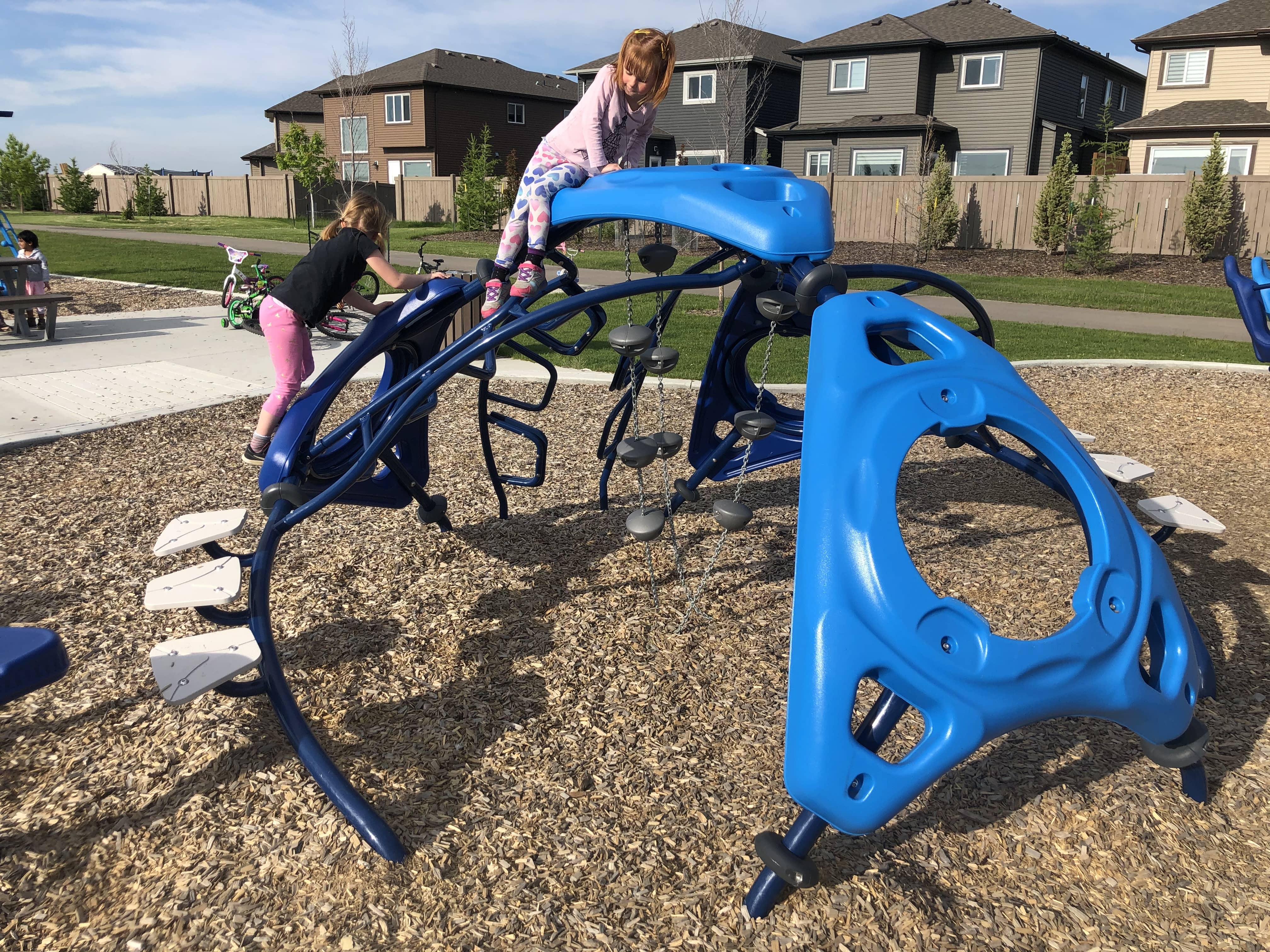 Svend Hanson School (Edmonton, AB) playground in Edmonton, AB - community play space