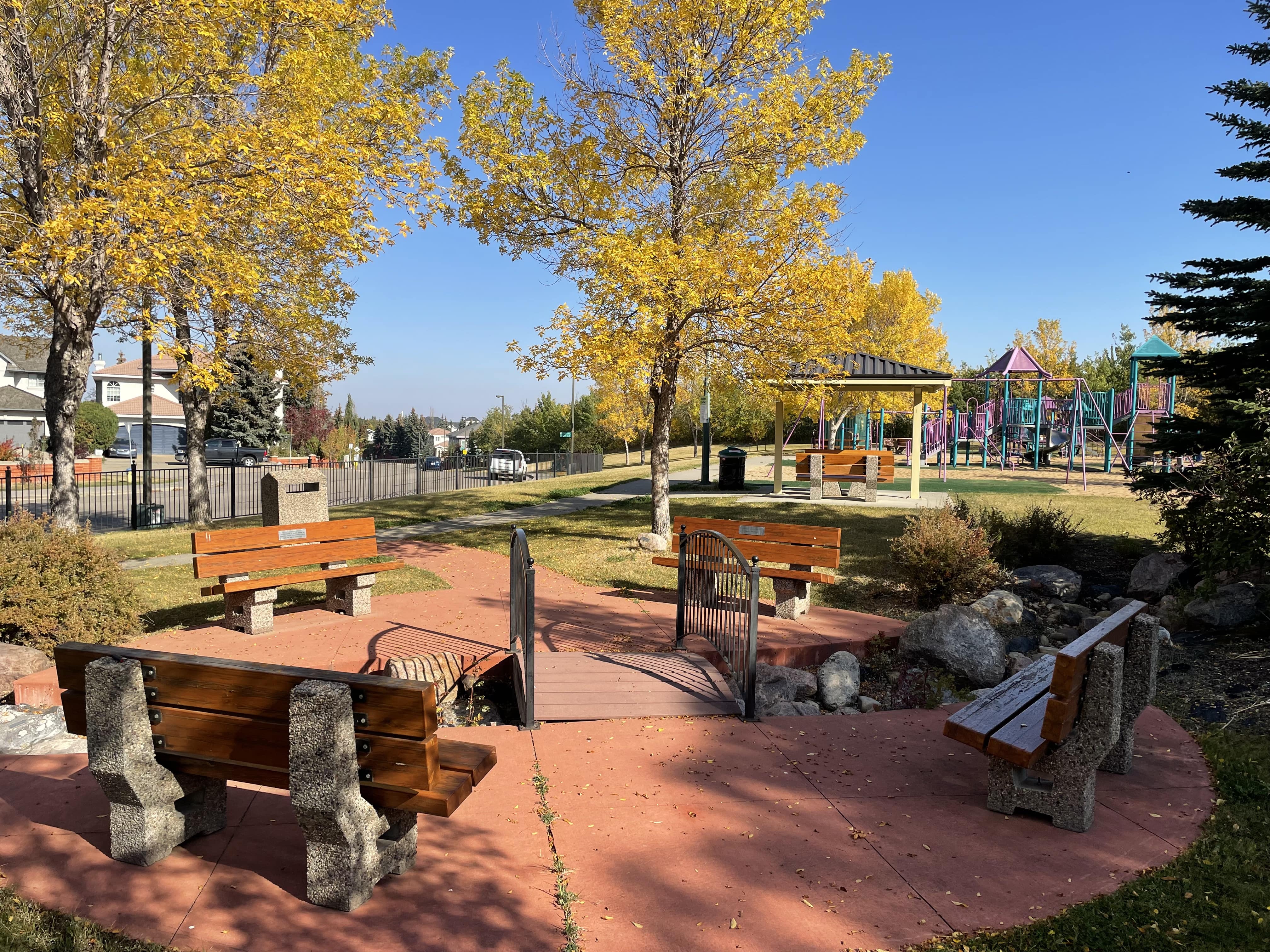 Falconer Heights Playground (Edmonton, AB) playground in Edmonton, AB - inclusive play equipment