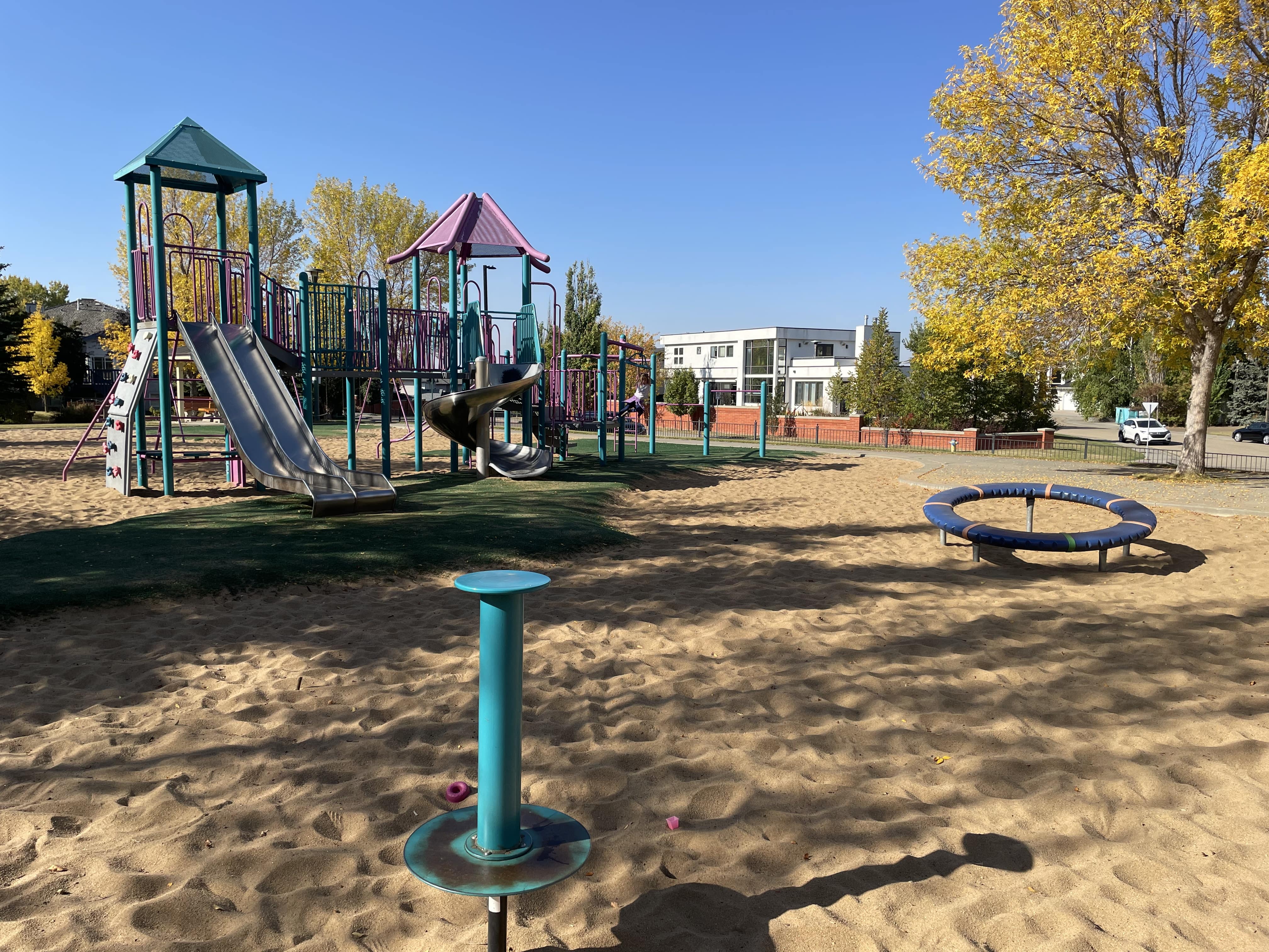Falconer Heights Playground (Edmonton, AB) playground in Edmonton, AB - playground climbing structures
