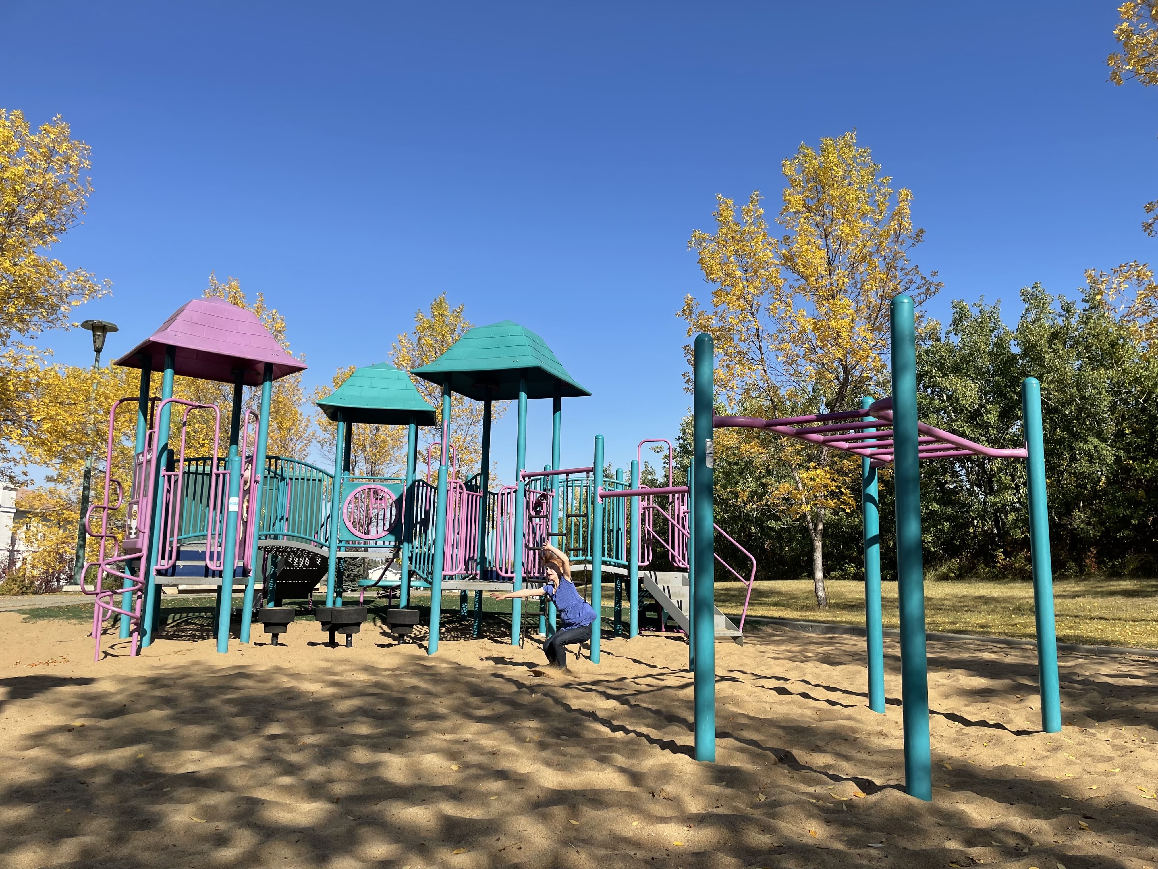 Falconer Heights Playground (Edmonton, AB) playground in Edmonton, AB - community play space