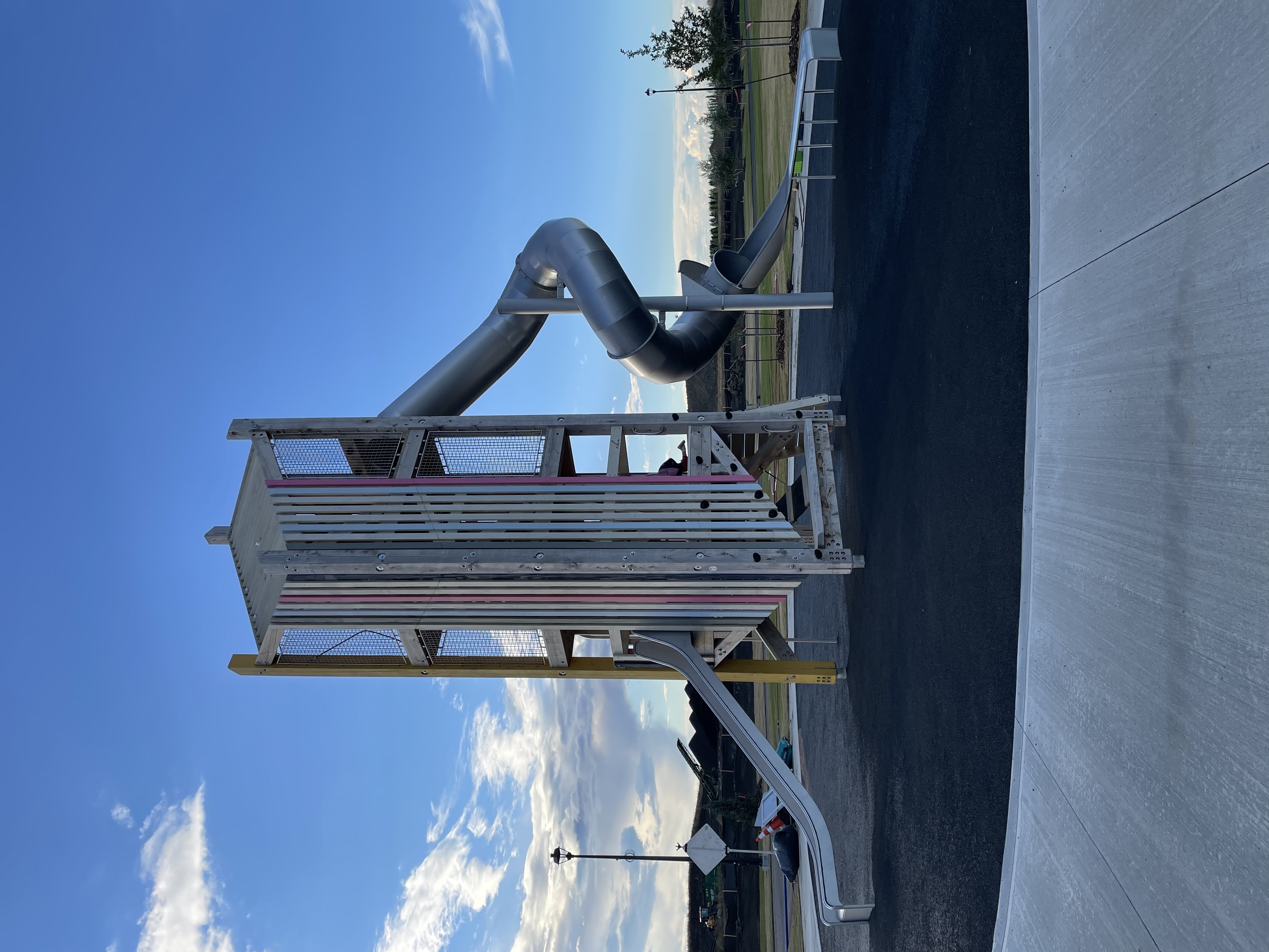 Parc Réunis (Beaumont, AB) in Beaumont, AB - playground detail and design features