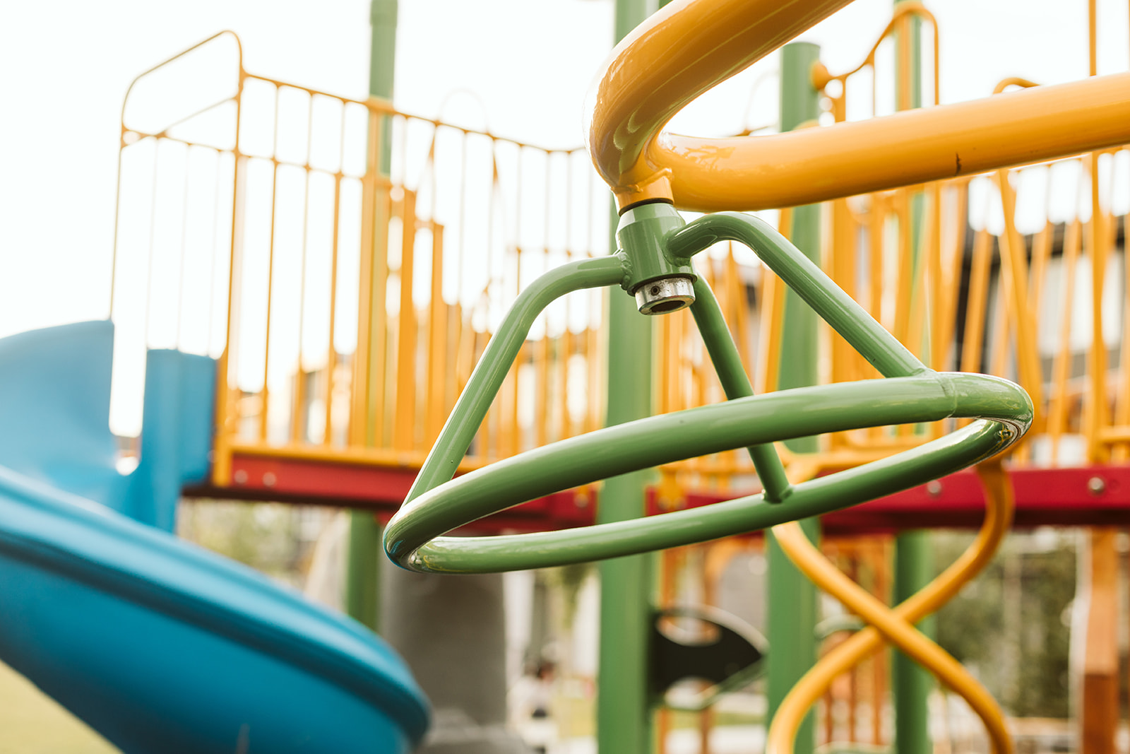 Redstone (Calgary, AB) playground in Calgary, AB - accessible playground features