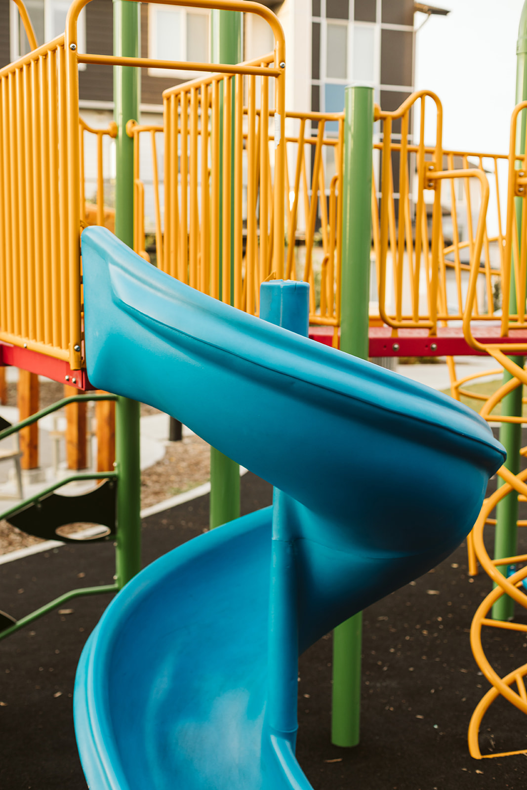Redstone (Calgary, AB) playground in Calgary, AB - playground climbing structures