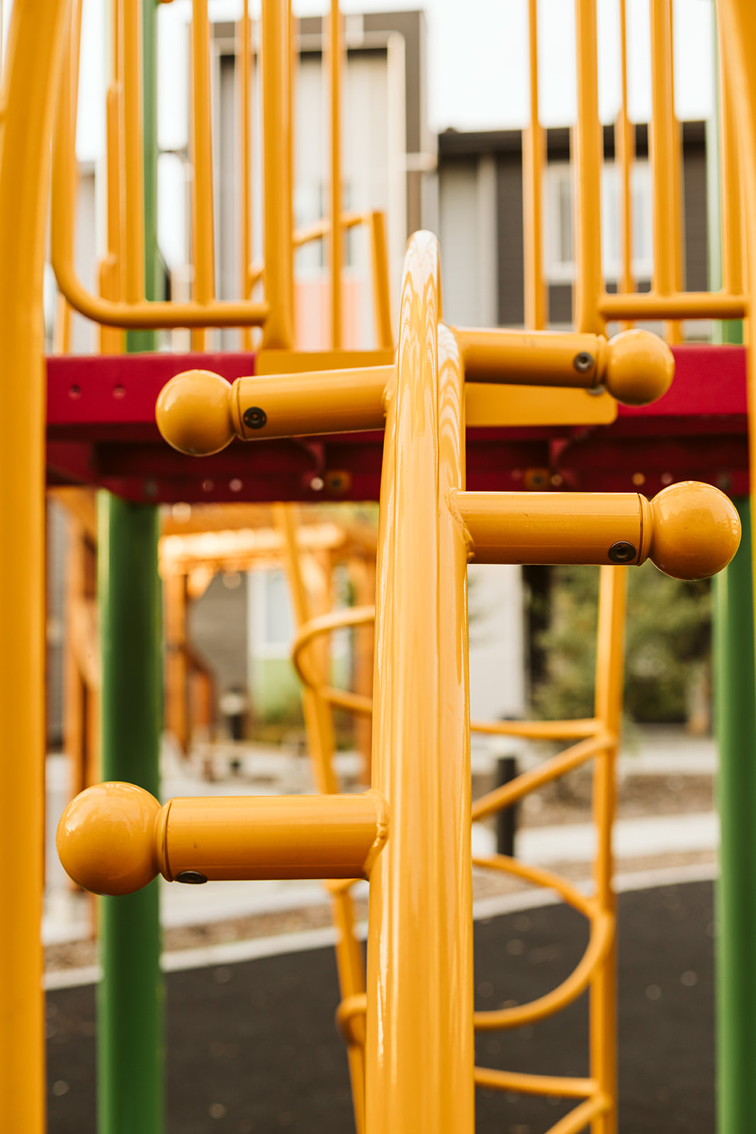 Redstone (Calgary, AB) playground in Calgary, AB - interactive play elements