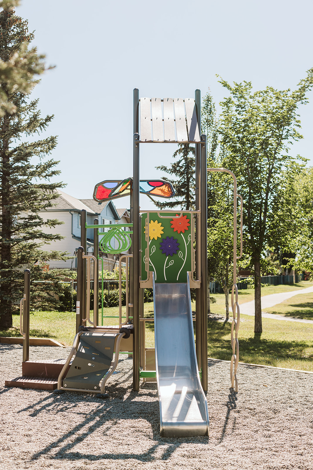 Chapalina Crescent (Calgary, AB) in Calgary, AB - playground detail and design features