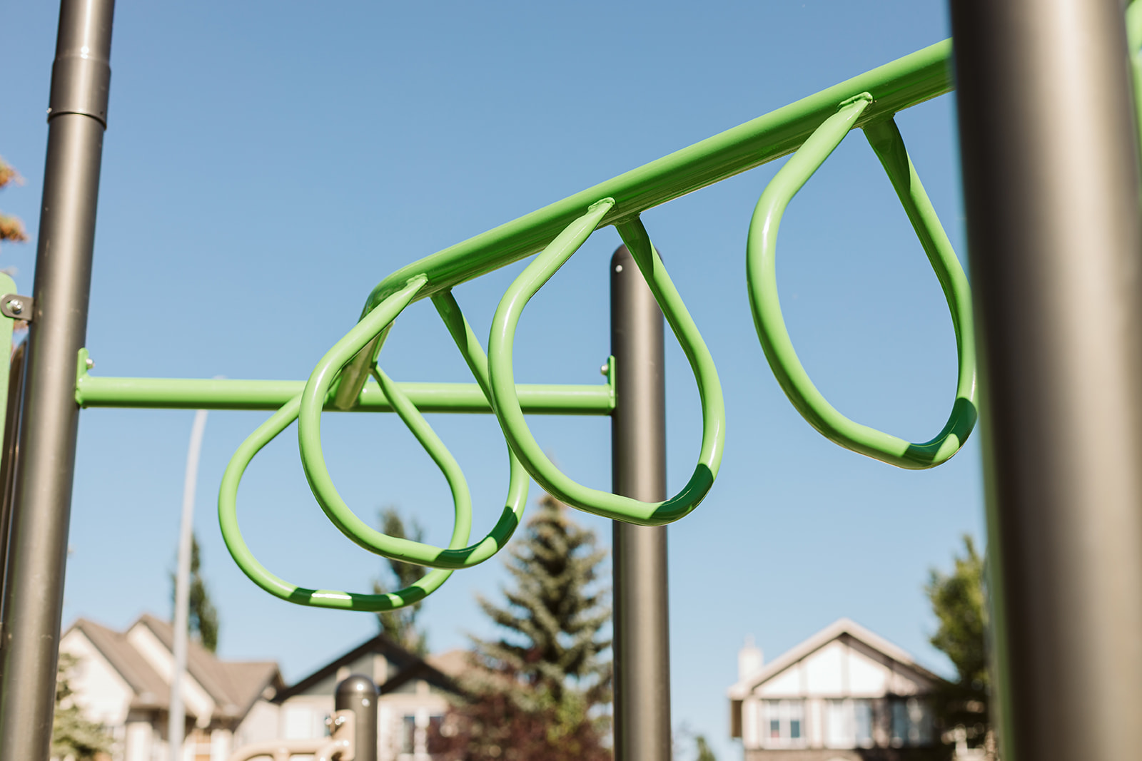 Chapalina Crescent (Calgary, AB) playground in Calgary, AB - interactive play elements