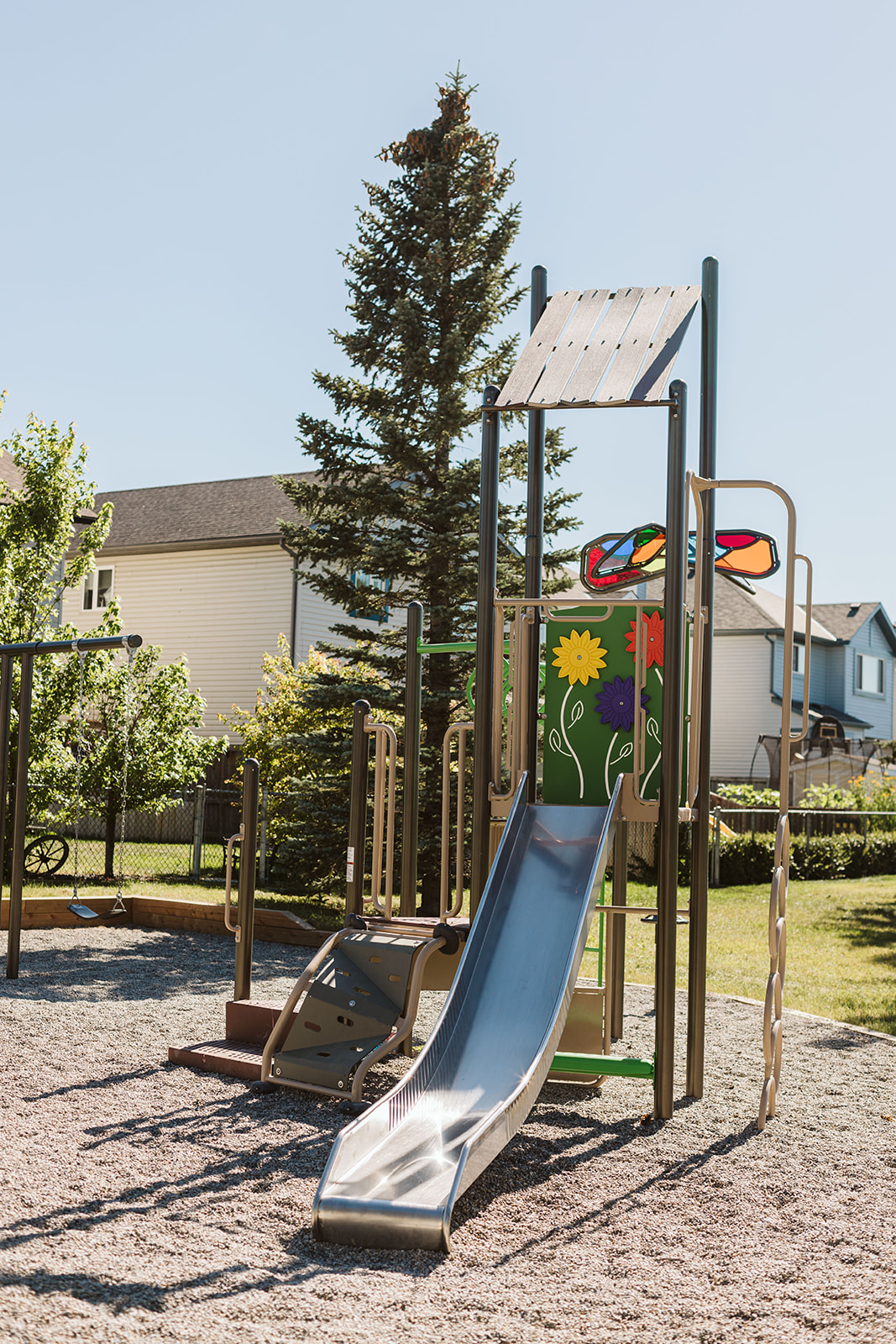 Chapalina Crescent (Calgary, AB) playground in Calgary, AB - inclusive play equipment