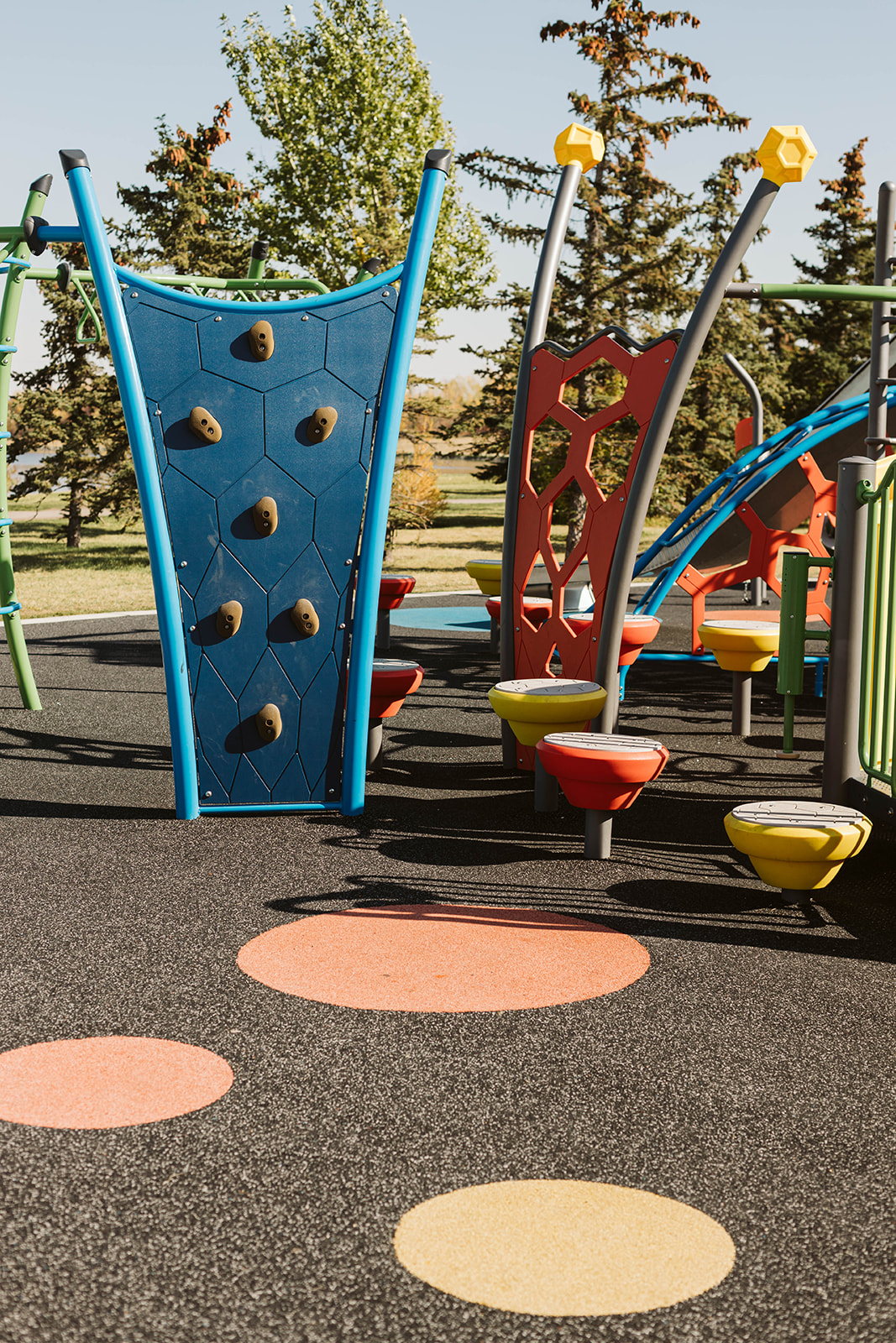 Elliston Park (Calgary, AB) playground in Calgary, AB - outdoor recreational equipment