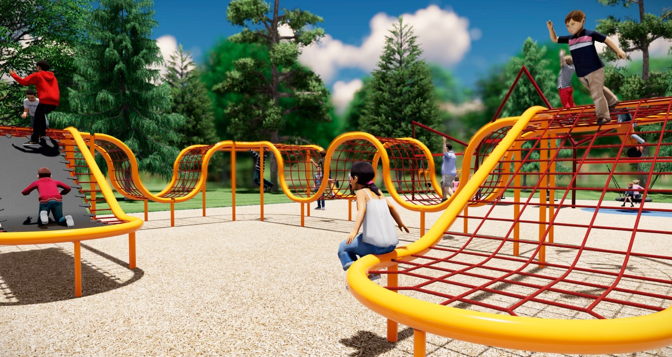 Maple Crest Playground (Edmonton, AB) in Edmonton, AB - playground equipment and play structures