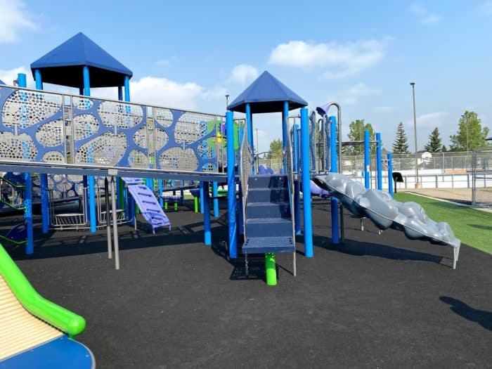 Hidden Valley Playground (Calgary, AB) in Calgary, AB - playground detail and design features
