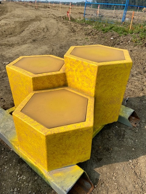 Uplands Playground (Edmonton, AB) playground in Edmonton, AB - play area surfacing and safety features