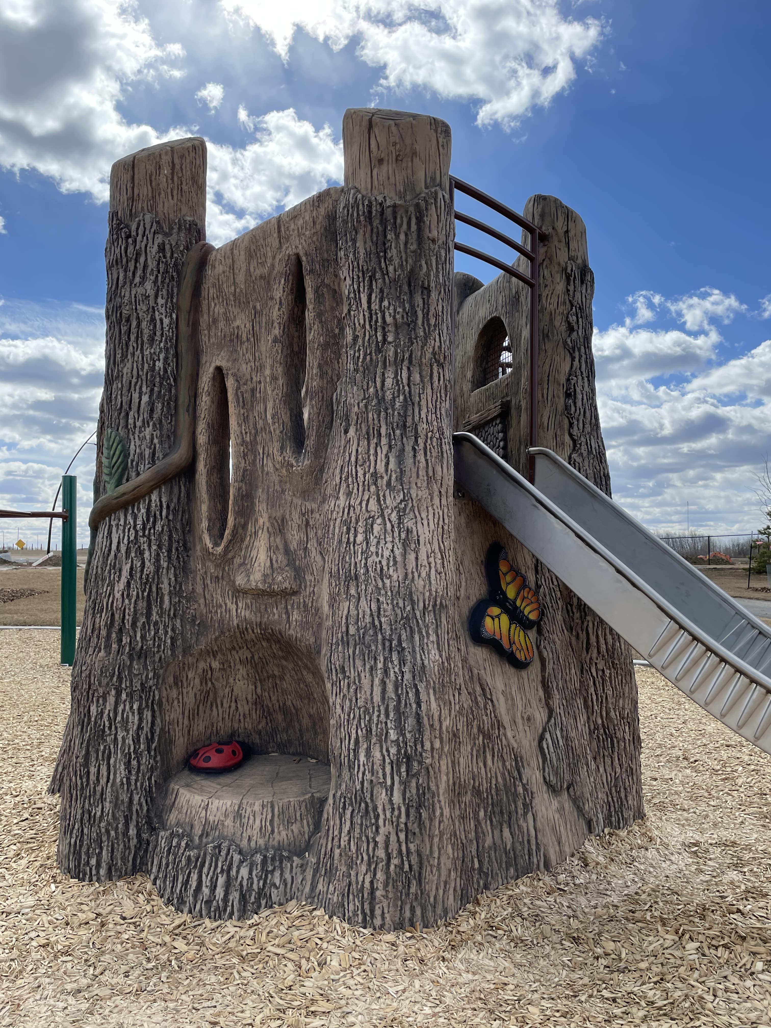 Uplands Playground (Edmonton, AB) playground in Edmonton, AB - community play space