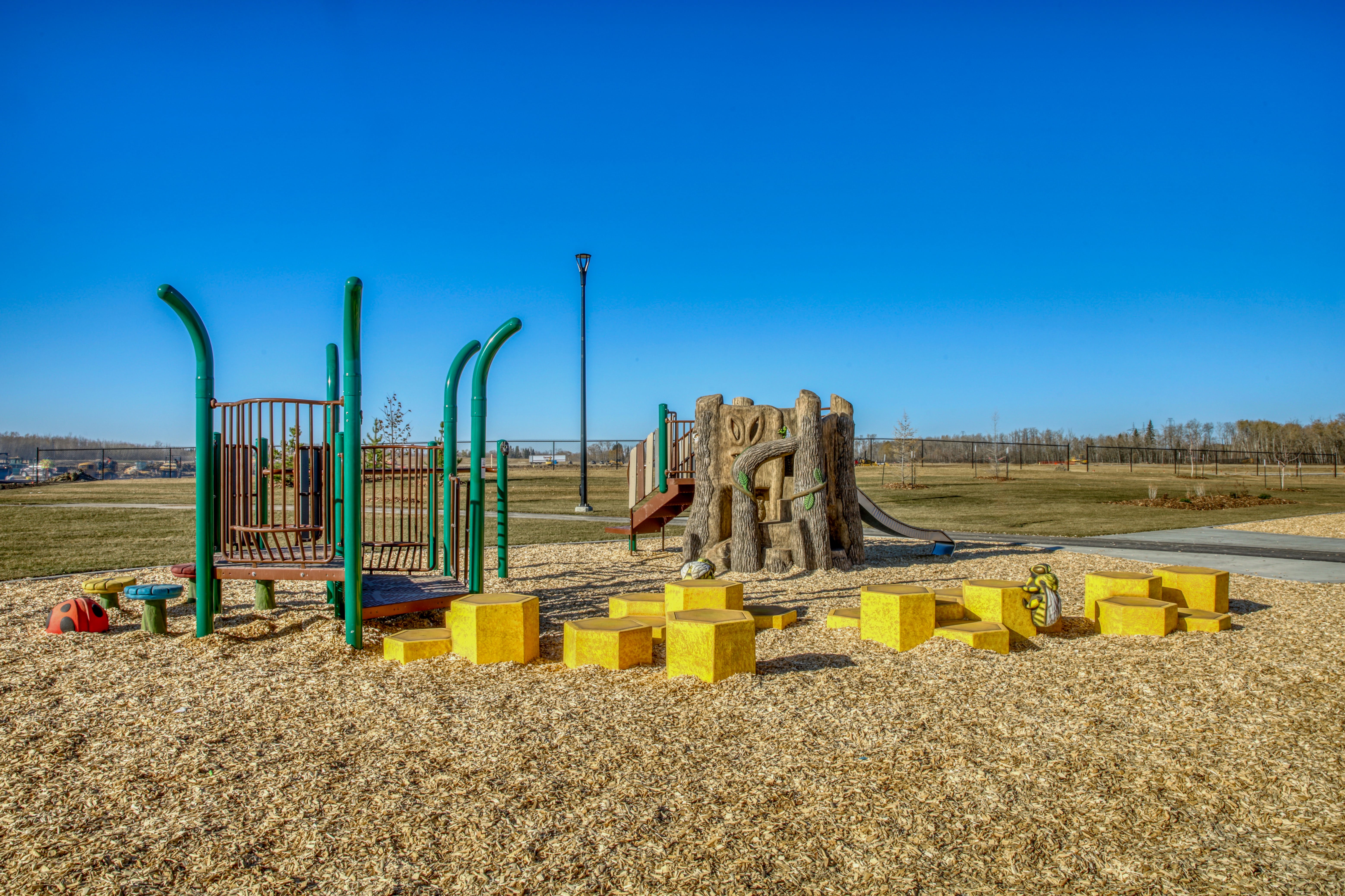 Uplands Playground (Edmonton, AB) playground in Edmonton, AB - community play space
